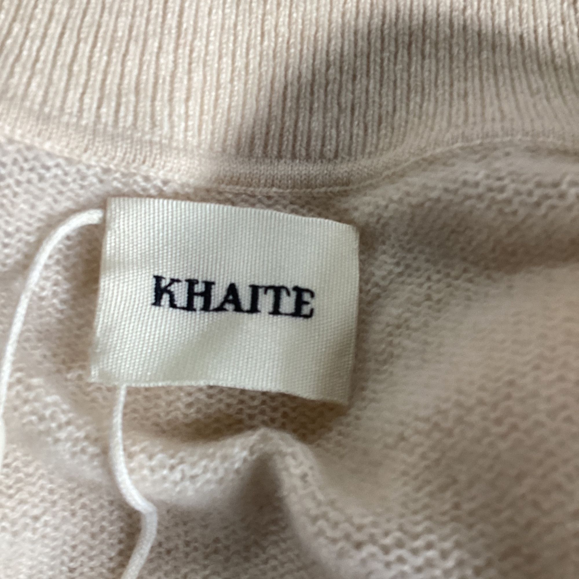 KHAITE Khaite Jo Sweater in Cream Cashmere Size XS / US 0-2 / IT 36-38 - 5 Thumbnail