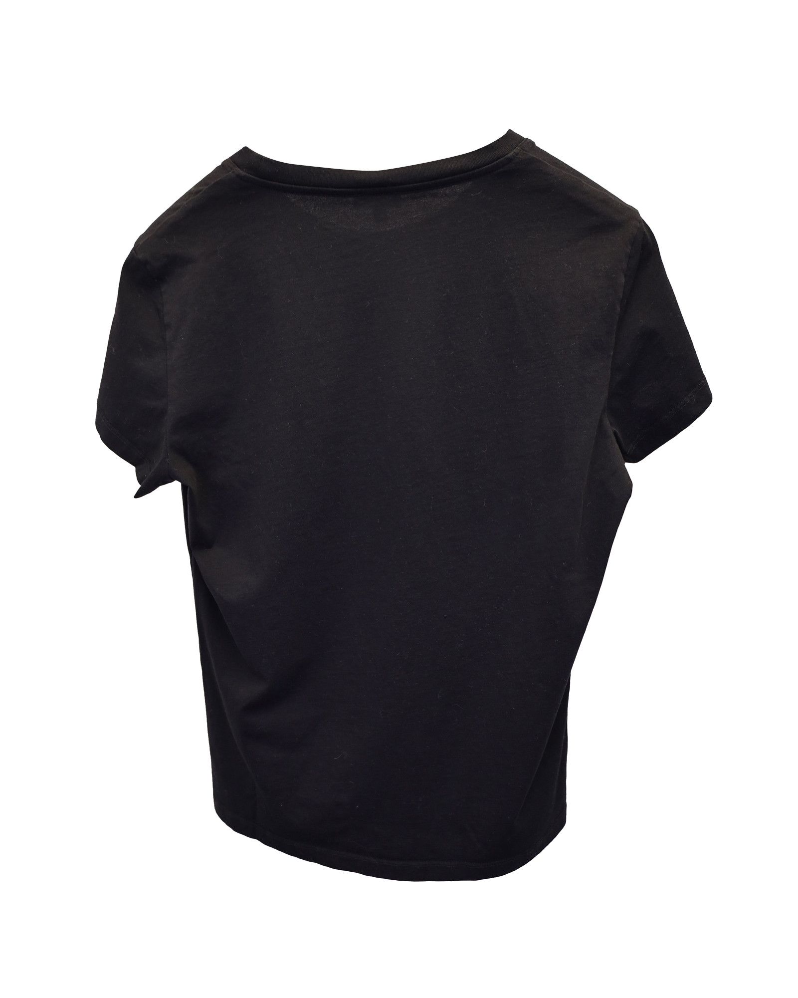 Kenzo Kenzo Logo T-shirt in Black Cotton Size M / US 6-8 / IT 42-44 - 2 Thumbnail