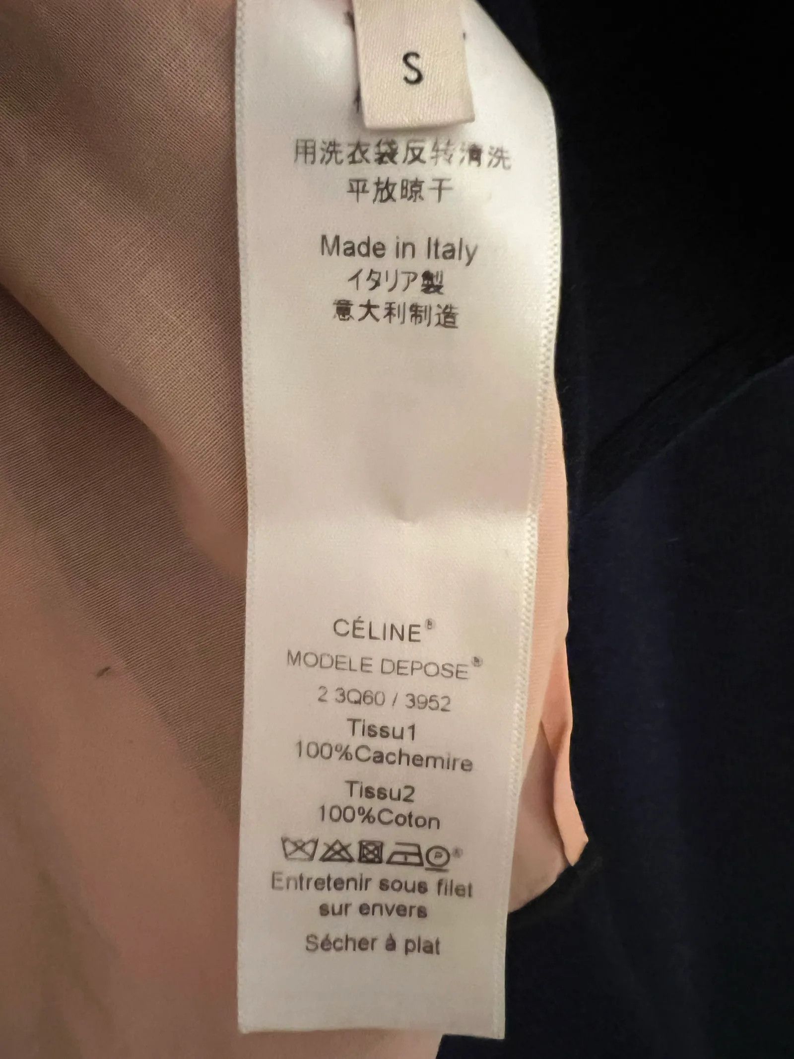 Celine Céline Céline cashmere crew neck sweater Sweater Size S / US 4 / IT 40 - 4 Thumbnail