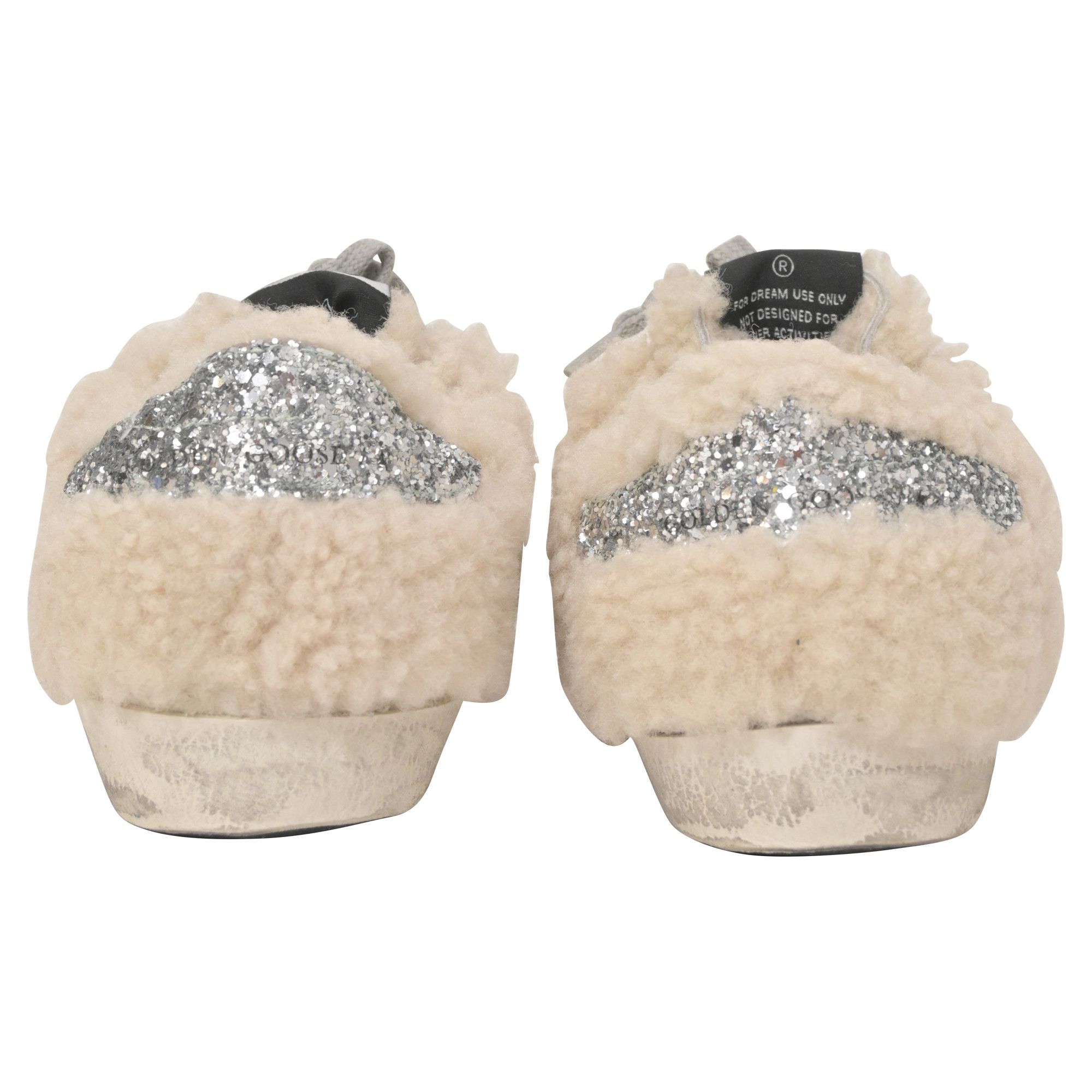 Golden Goose Golden Goose Superstar Sabot Distressed Glittered Shearling Size US 6 / IT 36 - 3 Thumbnail