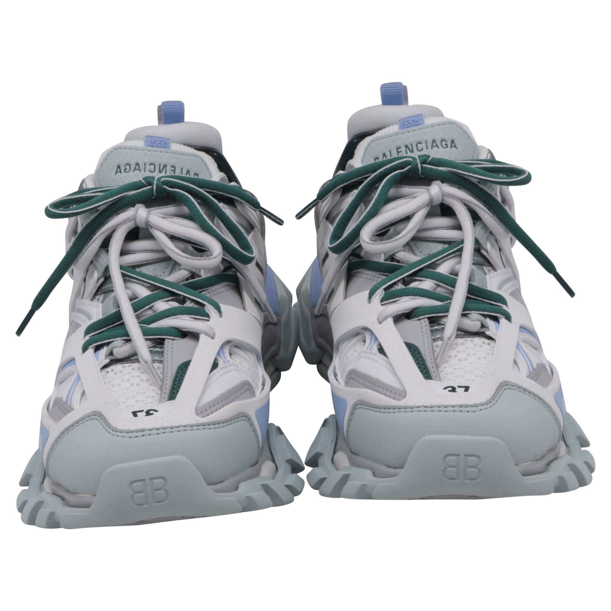 Balenciaga Balenciaga Track.2 Sneakers in Multicolor Polyurethane Size US 7 / IT 37 - 2 Thumbnail