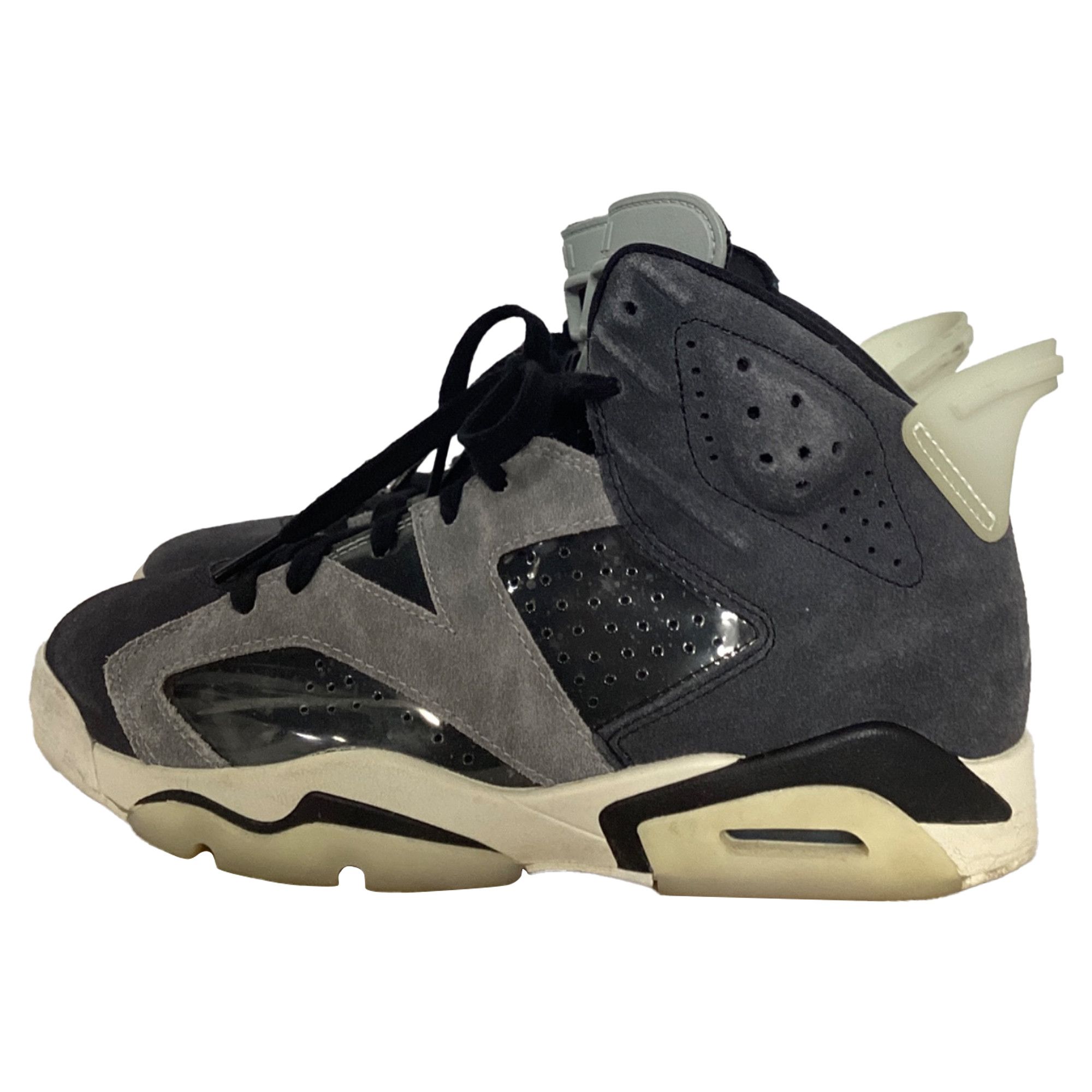 Nike Nike Air Jordan 6 Retro Tech Chrome Sneakers in Grey Suede Size US 8 / IT 38 - 4 Thumbnail