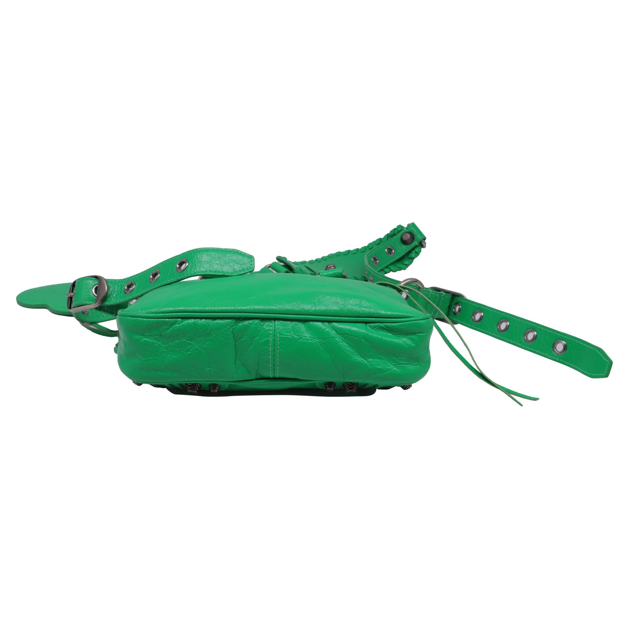 Balenciaga Balenciaga Small Neo Cagole Tote in Green Leather Size ONE SIZE - 5 Thumbnail