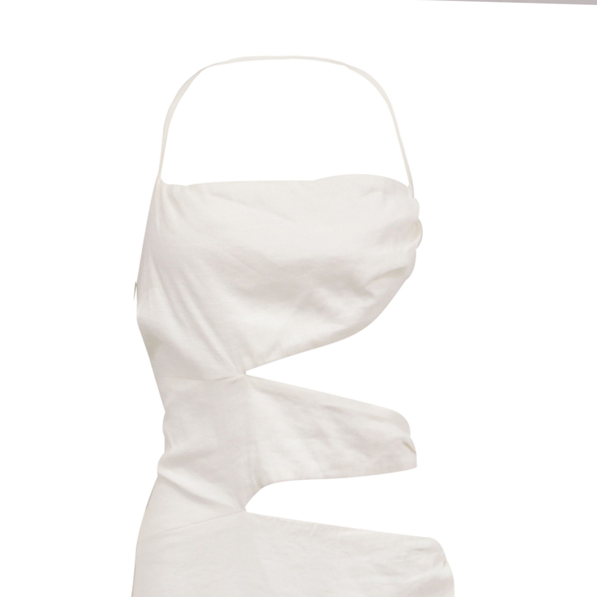 Cult Gaia Cult Gaia Cut-Out Side-Slit Halter Strap Maxi Dress in Whit Size S / US 4 / IT 40 - 3 Thumbnail