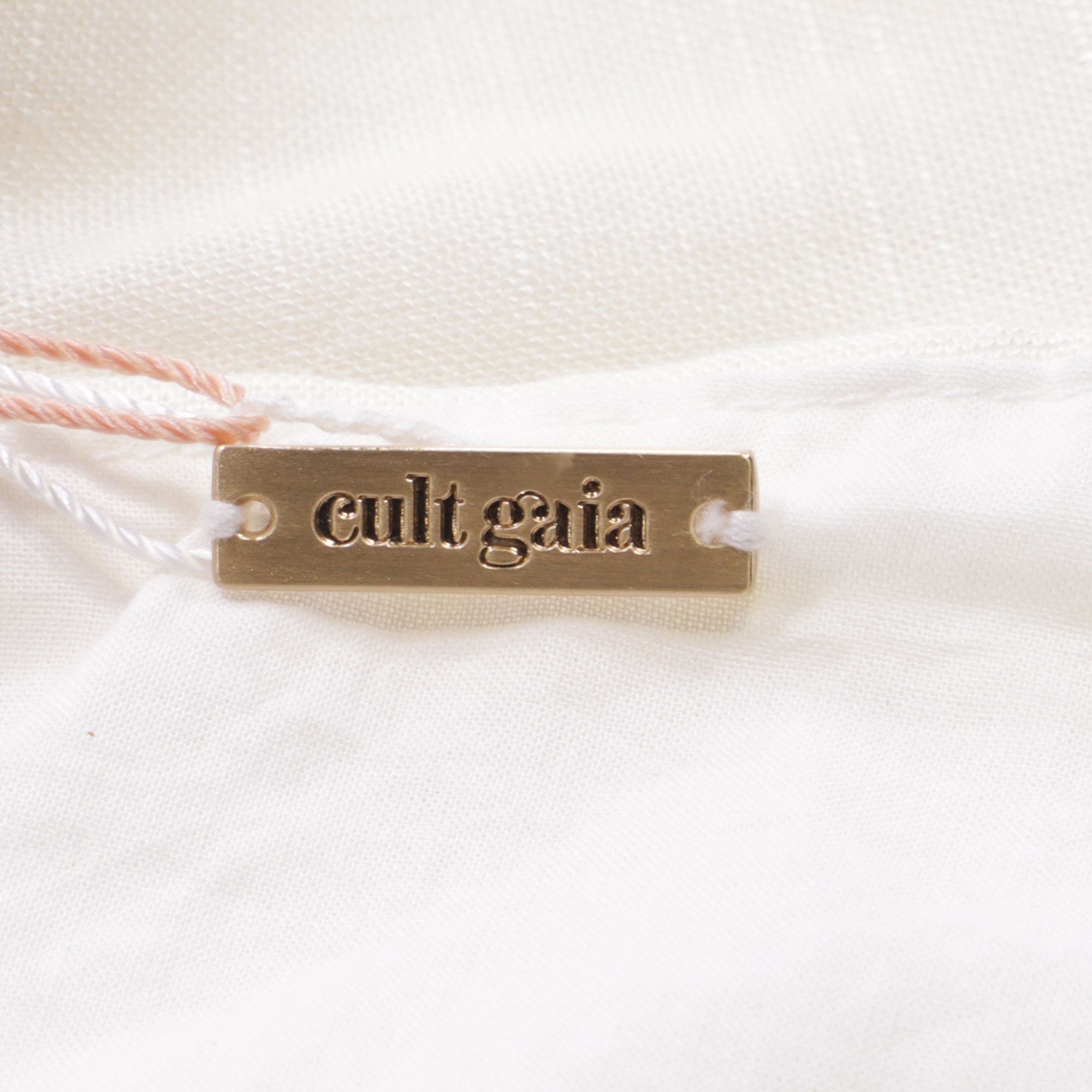 Cult Gaia Cult Gaia Cut-Out Side-Slit Halter Strap Maxi Dress in Whit Size S / US 4 / IT 40 - 5 Thumbnail
