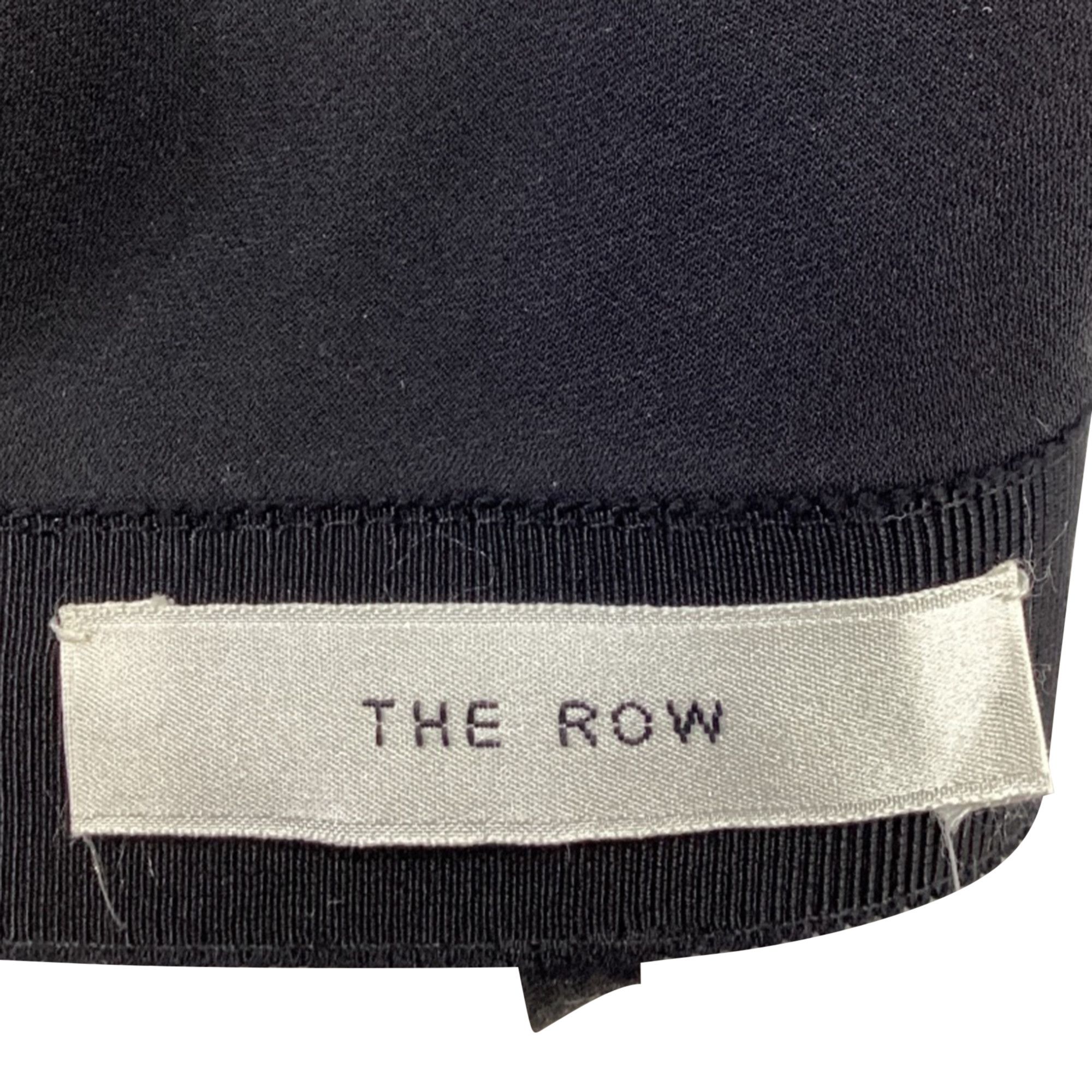The Row The Row Midi Flared Skirt in Black Viscose Size 25" / US 0 / IT 36 - 4 Thumbnail