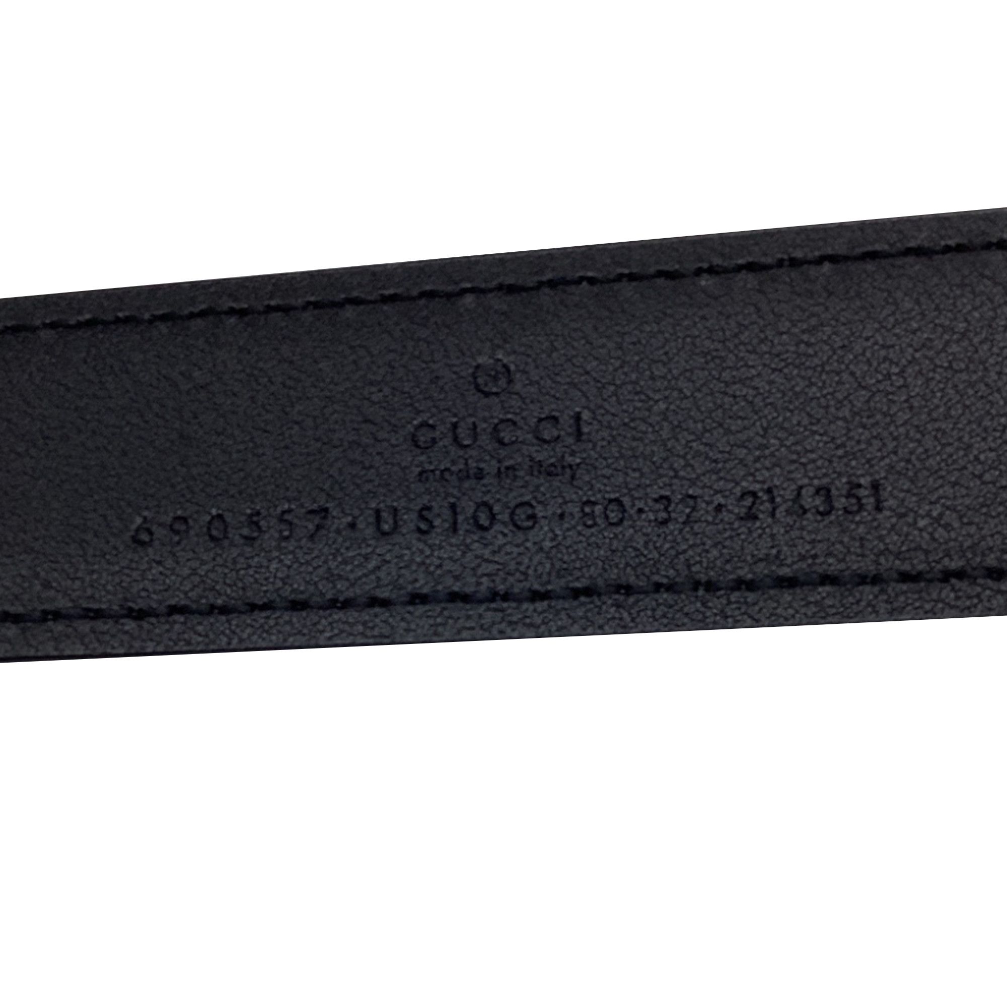 Gucci Gucci Blondie Belt in Black Leather Size ONE SIZE - 5 Thumbnail