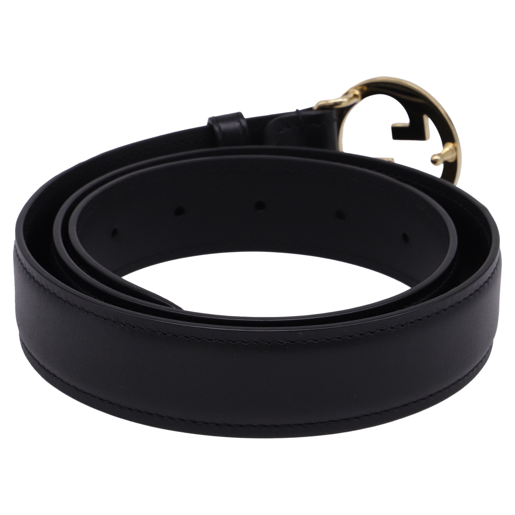 Gucci Gucci Blondie Belt in Black Leather Size ONE SIZE - 3 Thumbnail