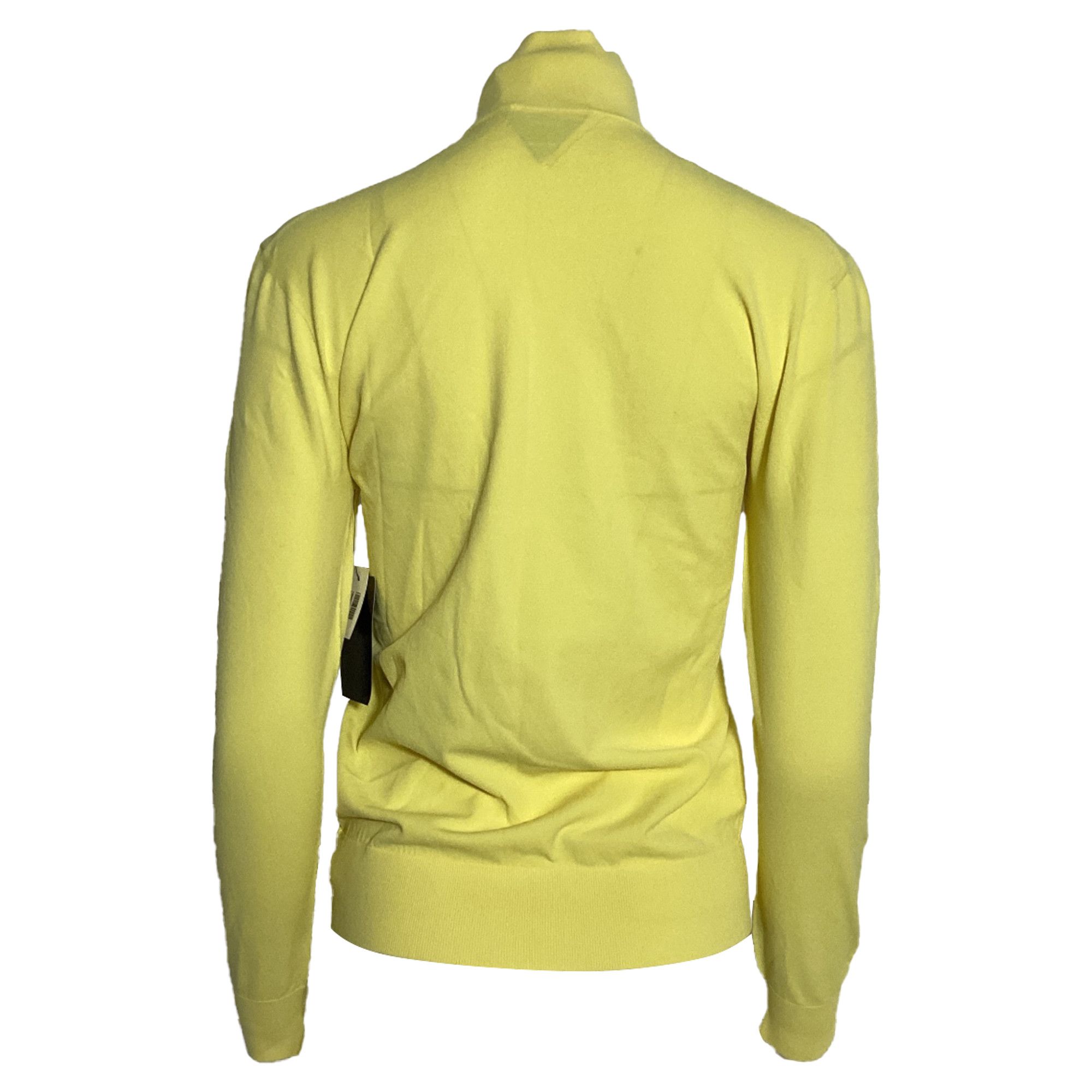 Bottega Veneta Bottega Veneta Turtleneck Sweater in Yellow Viscose Size XS / US 0-2 / IT 36-38 - 3 Thumbnail