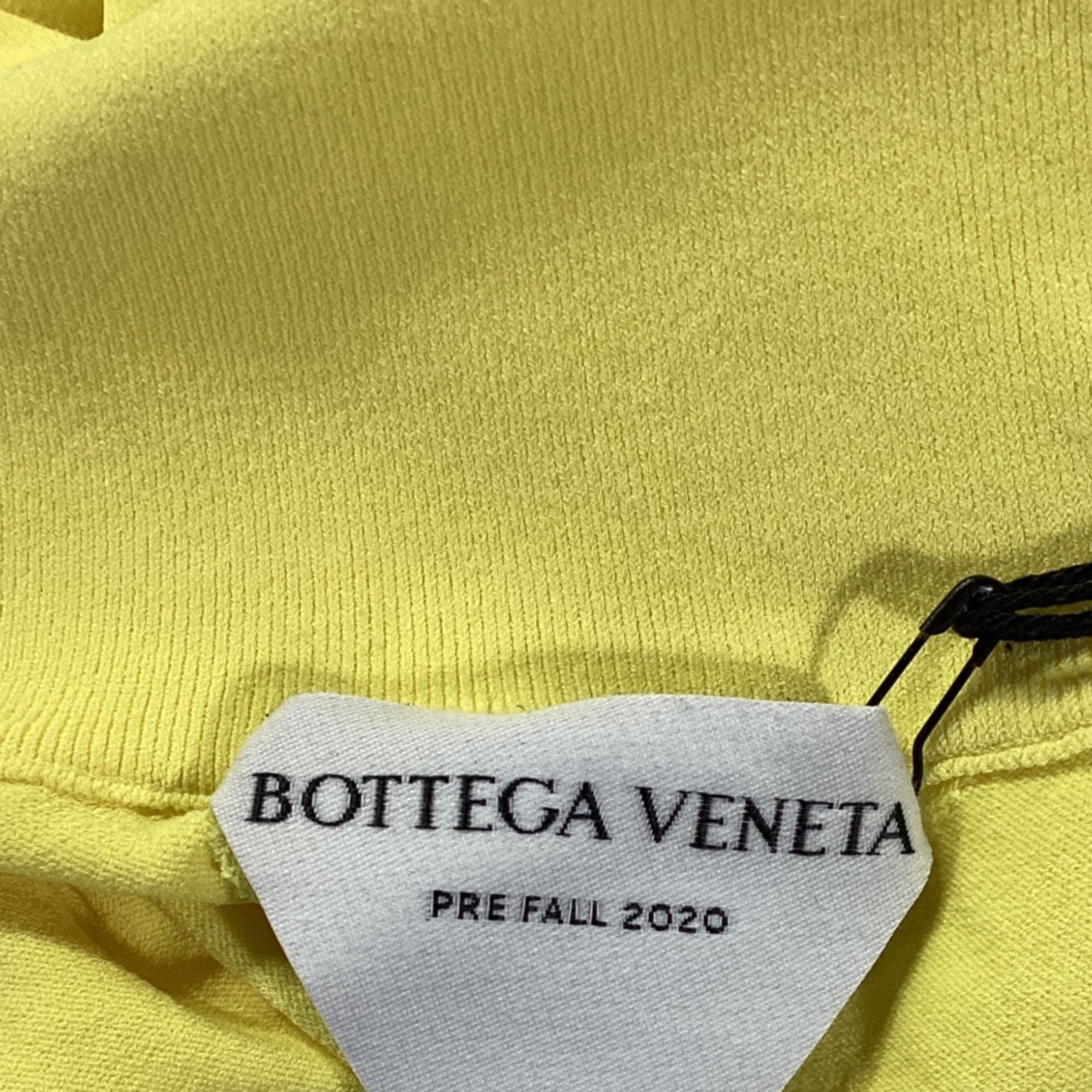 Bottega Veneta Bottega Veneta Turtleneck Sweater in Yellow Viscose Size XS / US 0-2 / IT 36-38 - 5 Thumbnail