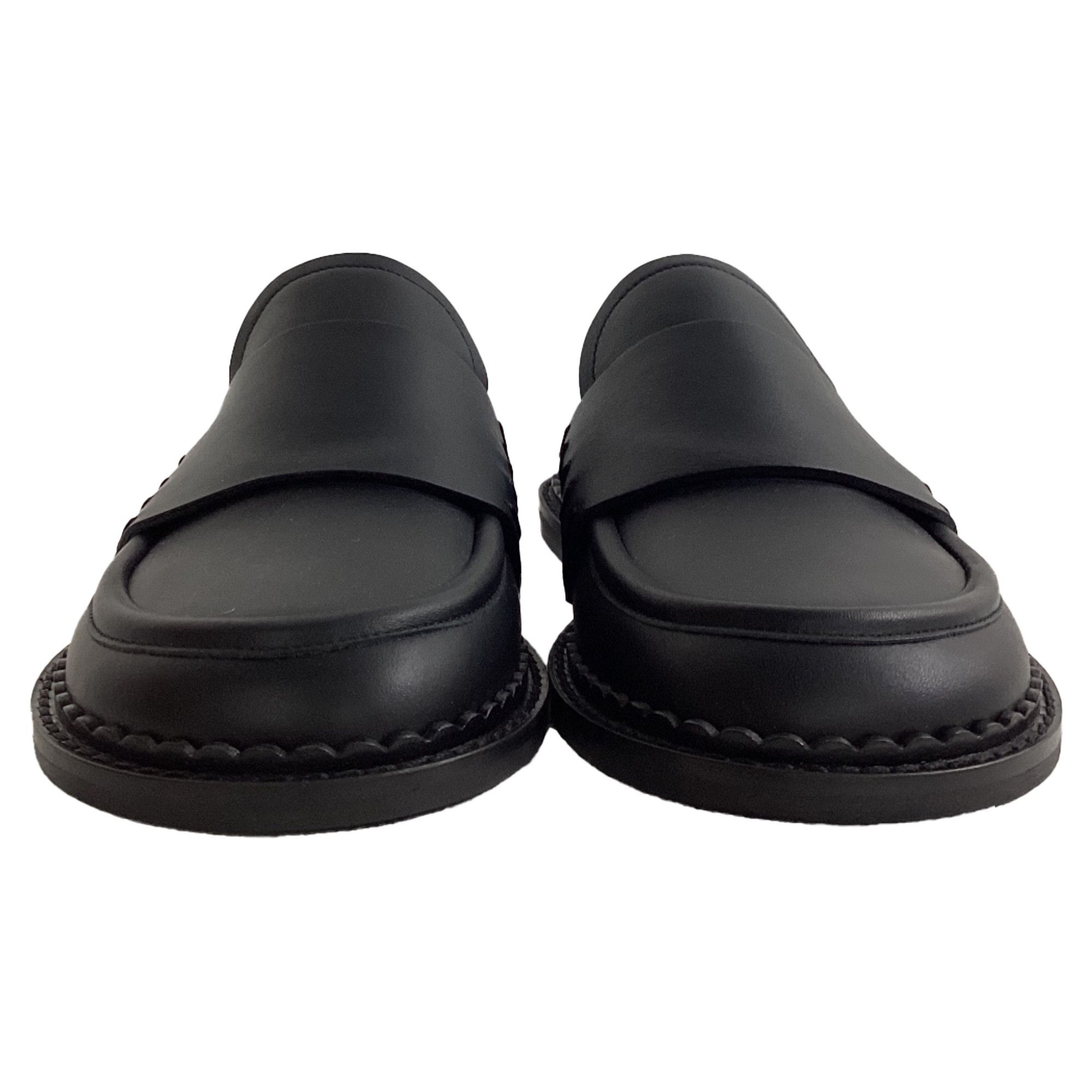 Marni Marni Loafer Mules in Black Leather Size US 6 / IT 36 - 2 Thumbnail