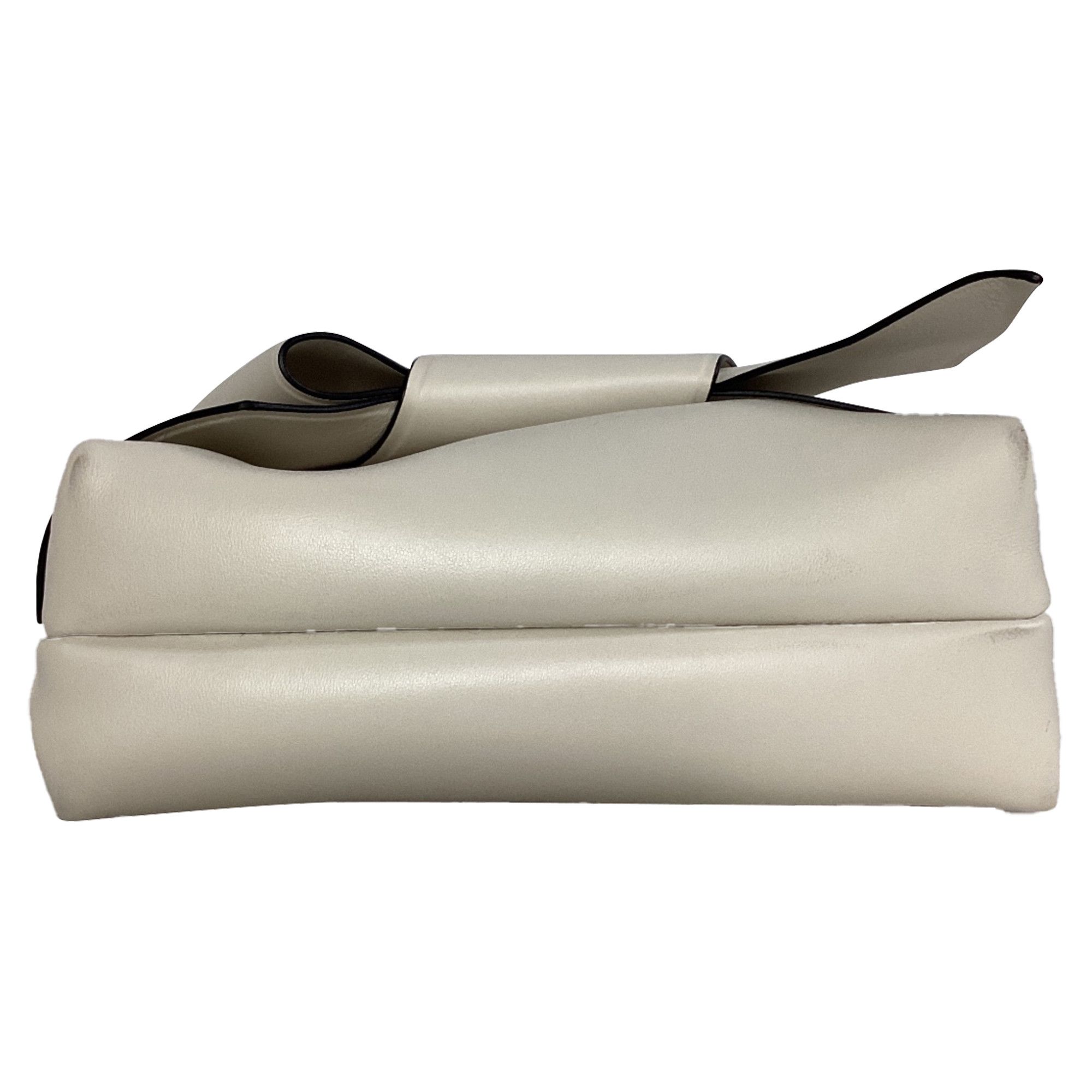 Acne Studios Acne Studios Musubi Knot-Embellished Shoulder Bag In White L Size ONE SIZE - 3 Thumbnail