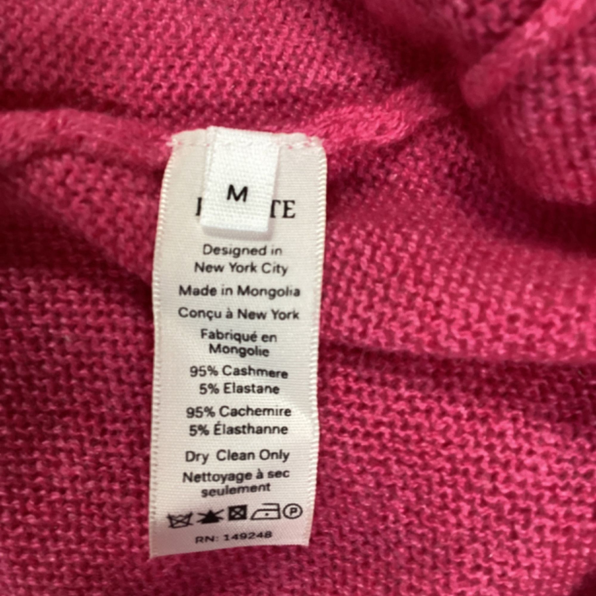 KHAITE Khaite Jo Sweater in Pink Cashmere Size XS / US 0-2 / IT 36-38 - 5 Thumbnail