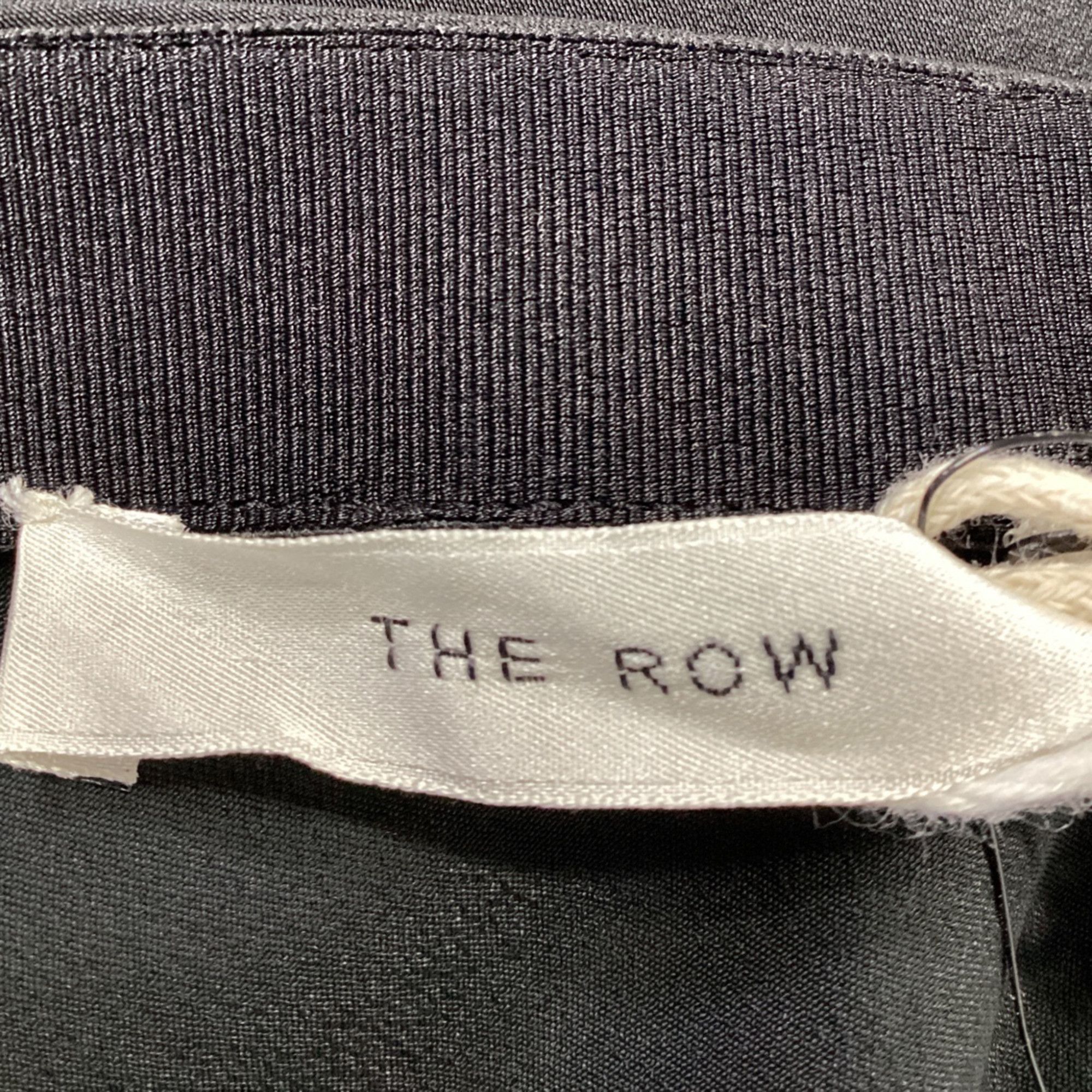 The Row The Row Midi Skirt in Black Silk Size 25" / US 0 / IT 36 - 4 Thumbnail