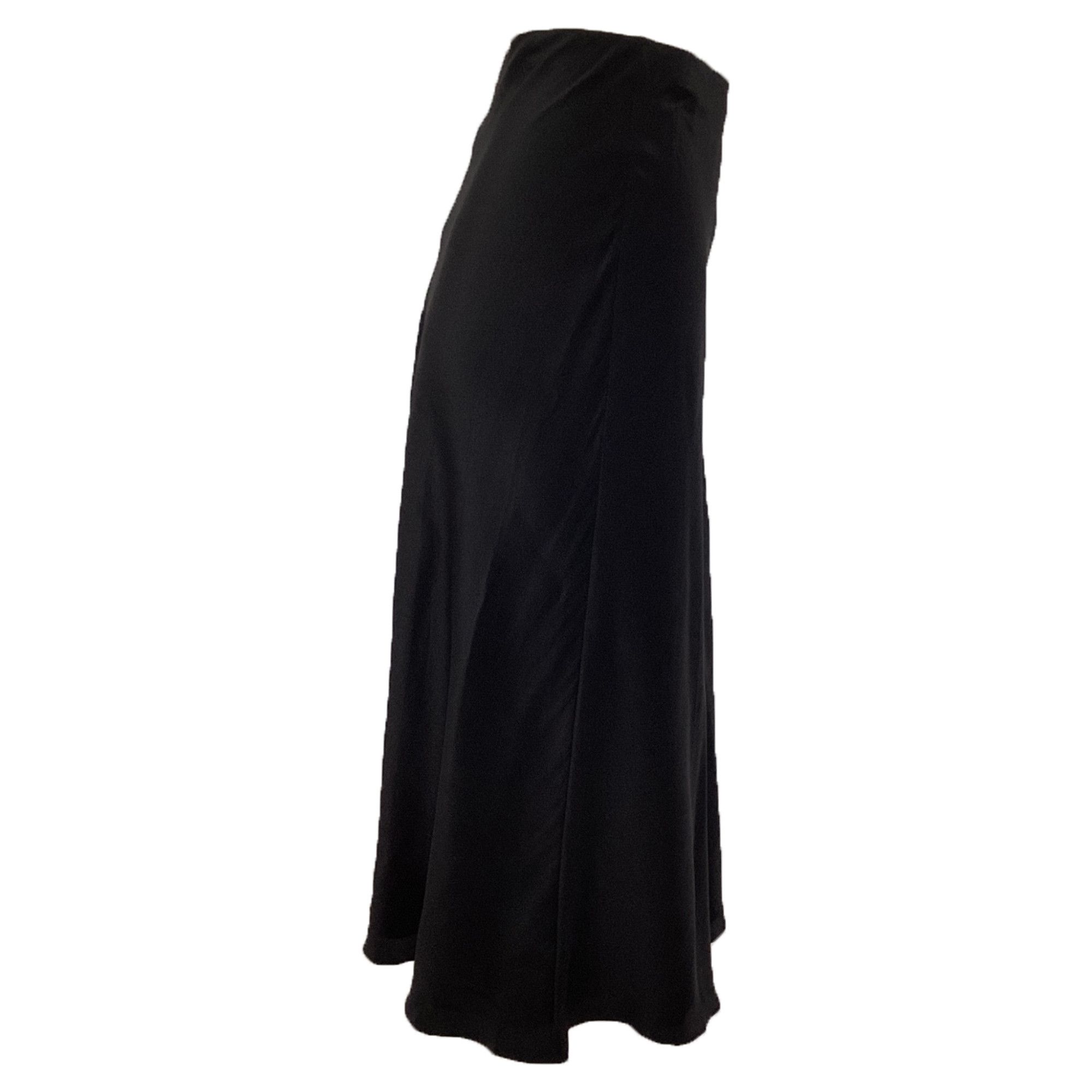 The Row The Row Midi Skirt in Black Silk Size 25" / US 0 / IT 36 - 3 Thumbnail