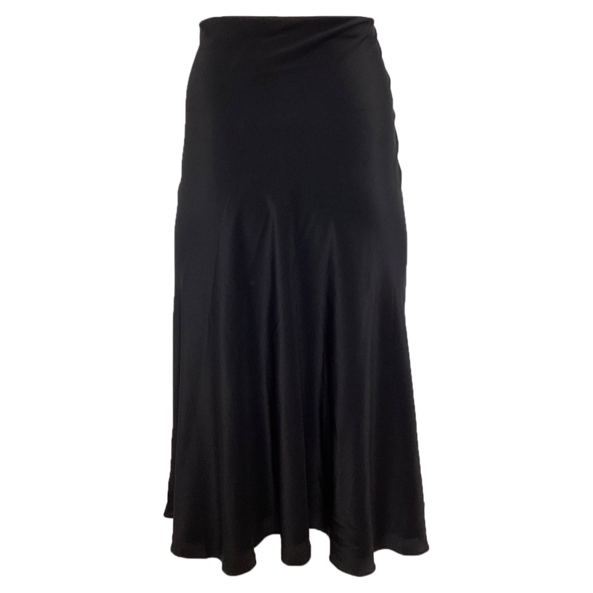 The Row The Row Midi Skirt in Black Silk Size 25" / US 0 / IT 36 - 2 Thumbnail