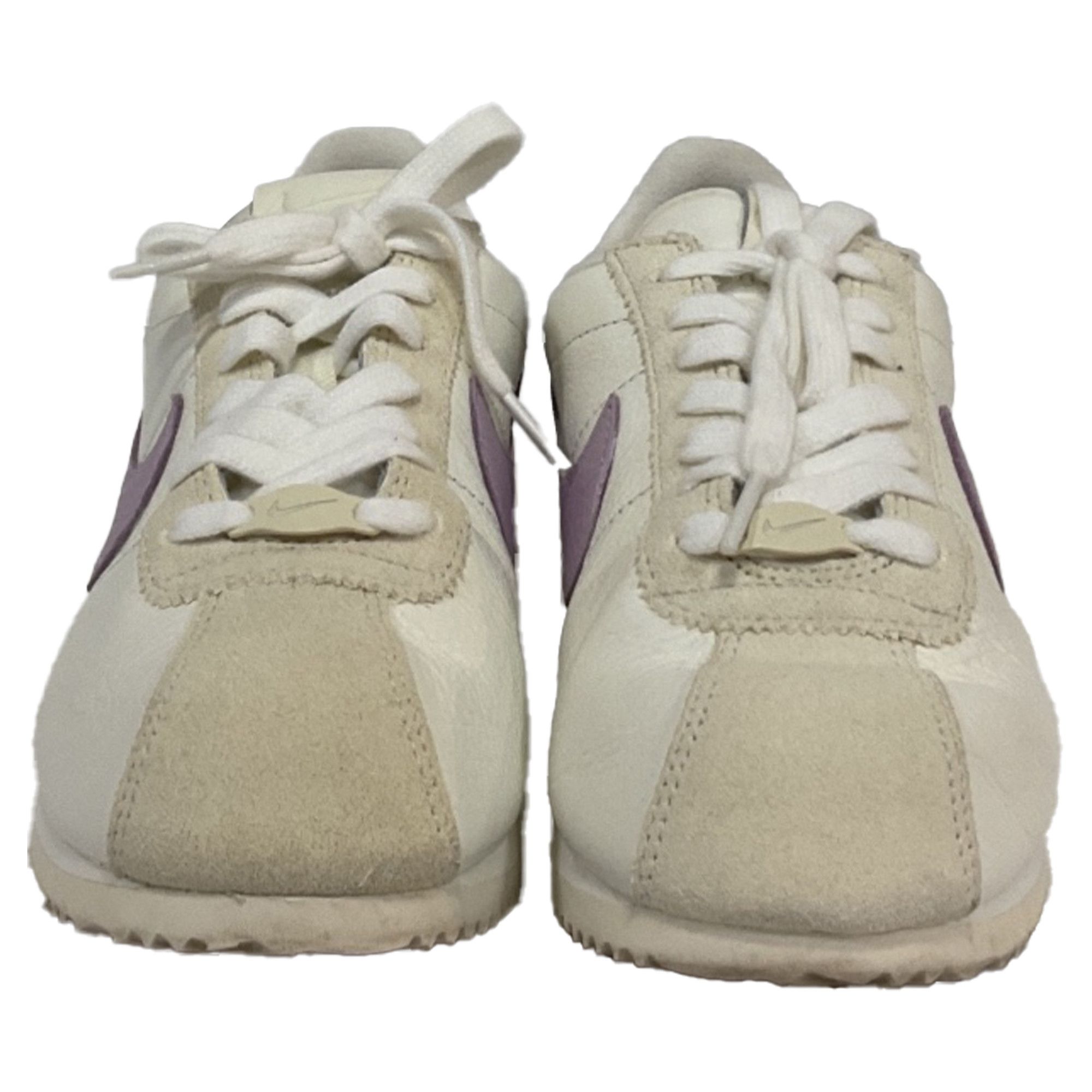 Nike Nike Cortez SE "Sail/Iced Lilac" Sneakers in White Leather Size US 8.5 / IT 38.5 - 2 Thumbnail