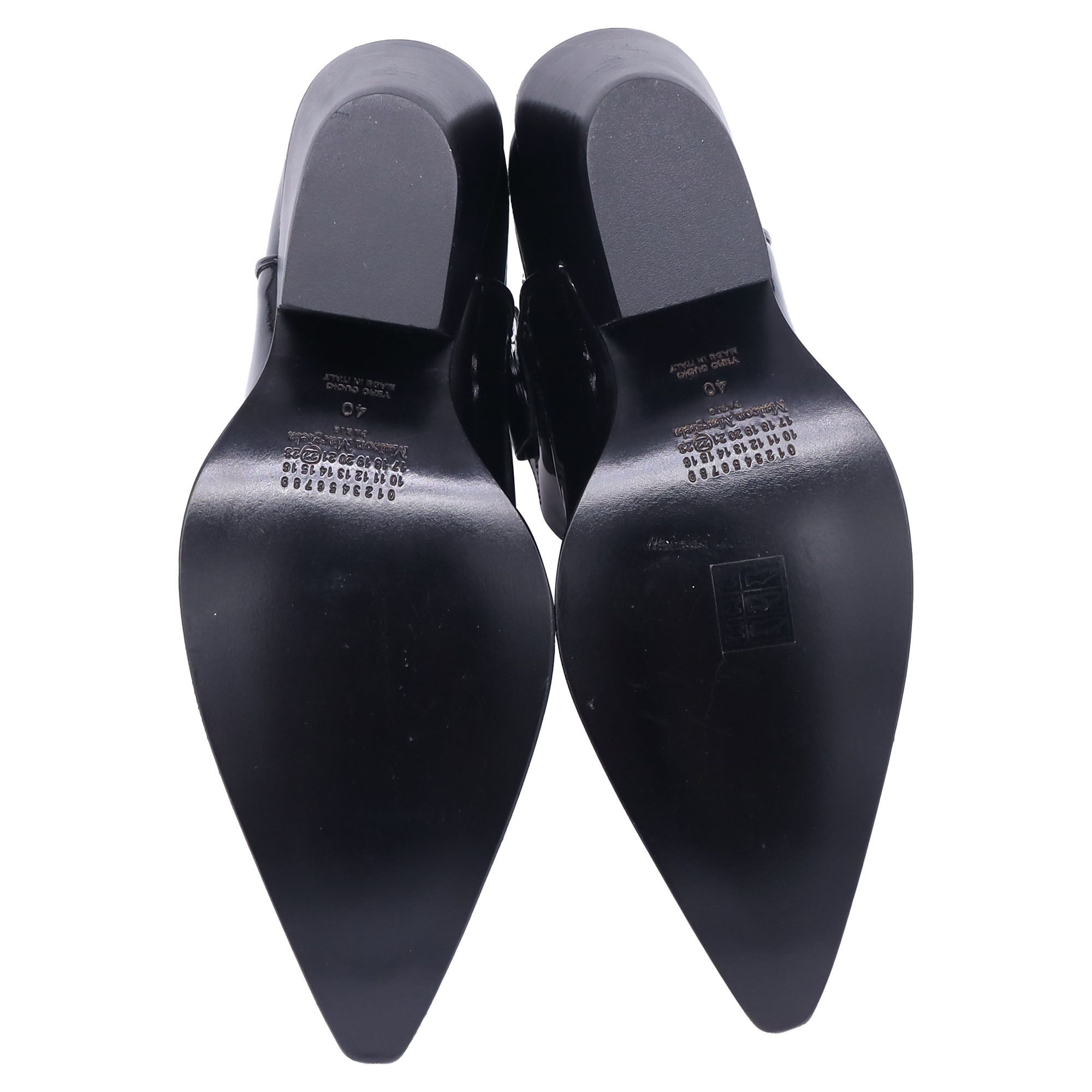 Maison Margiela Maison Margiela Ankle Cowboy Boots in Black Patent Leather Size US 10 / IT 40 - 5 Thumbnail