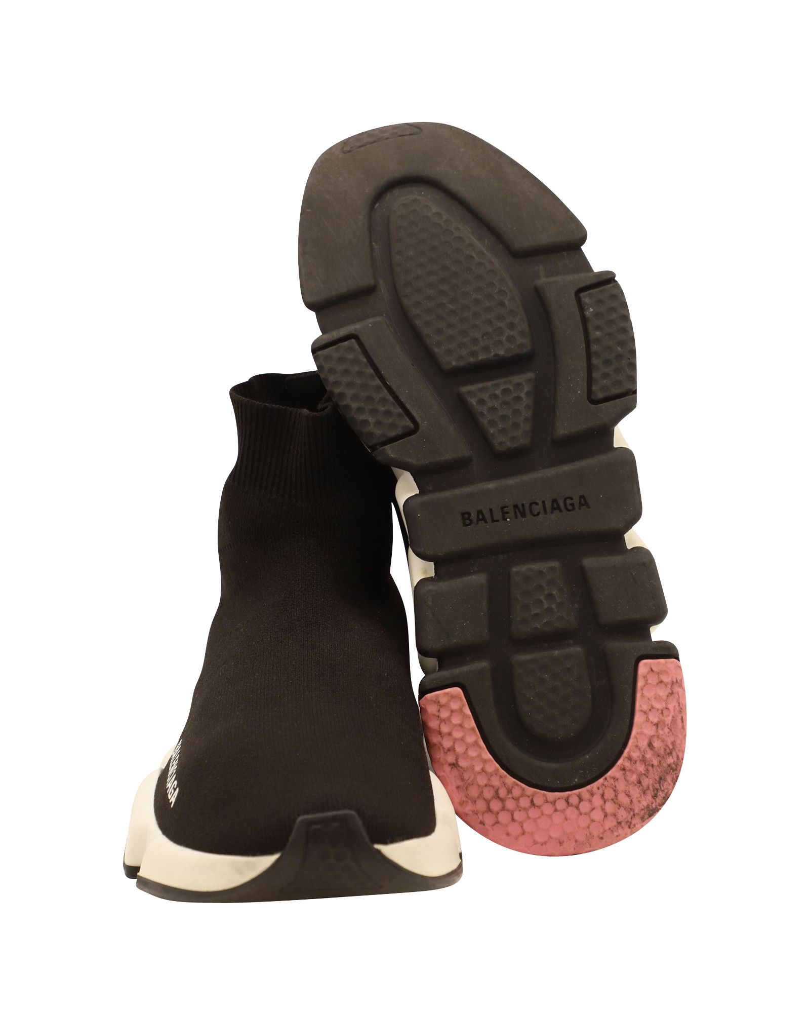Balenciaga Balenciaga Speed Sneakers in Black Polyester Size US 8 / IT 38 - 4 Thumbnail
