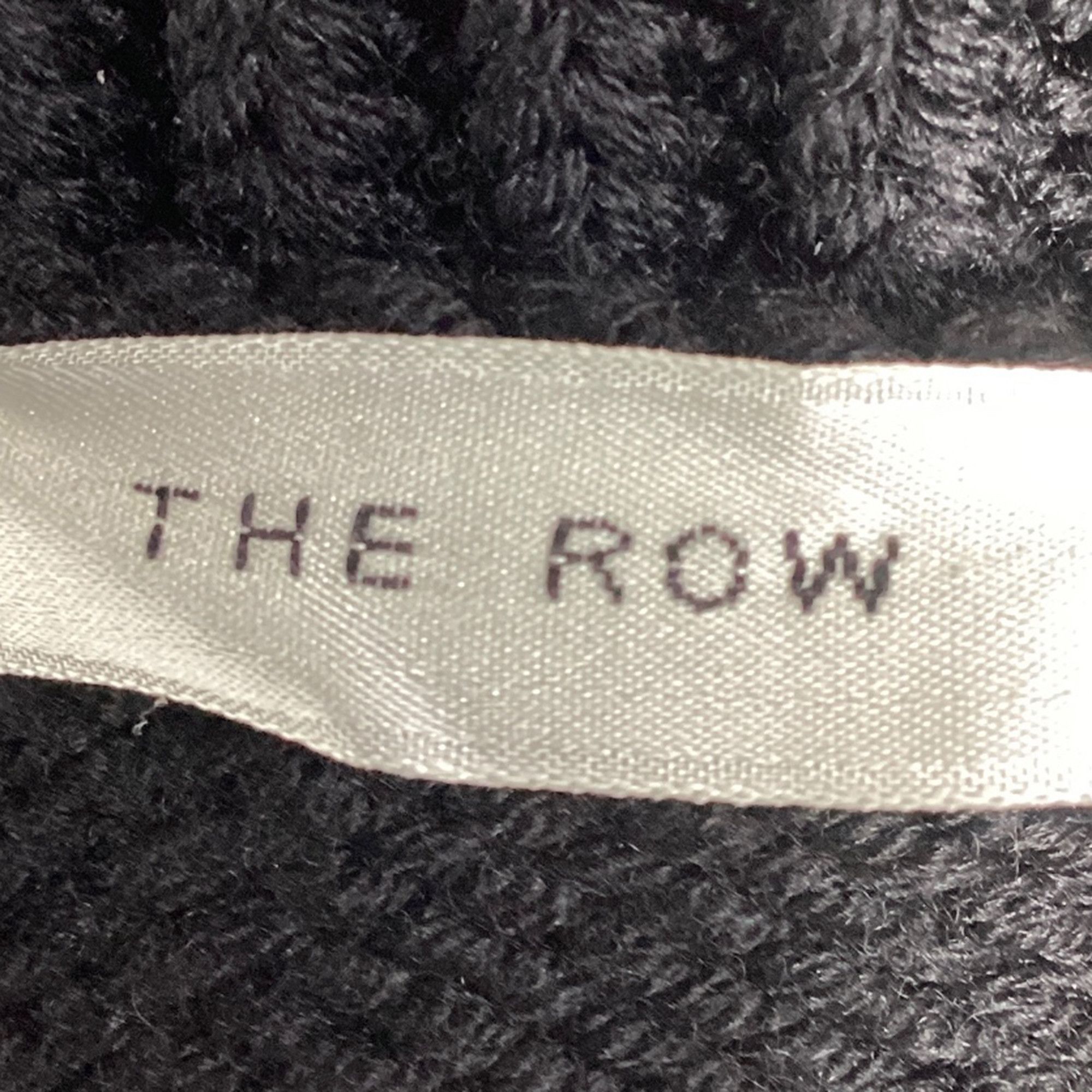 The Row The Row Turtleneck Sweater in Black Merino Wool Size XS / US 0-2 / IT 36-38 - 4 Thumbnail