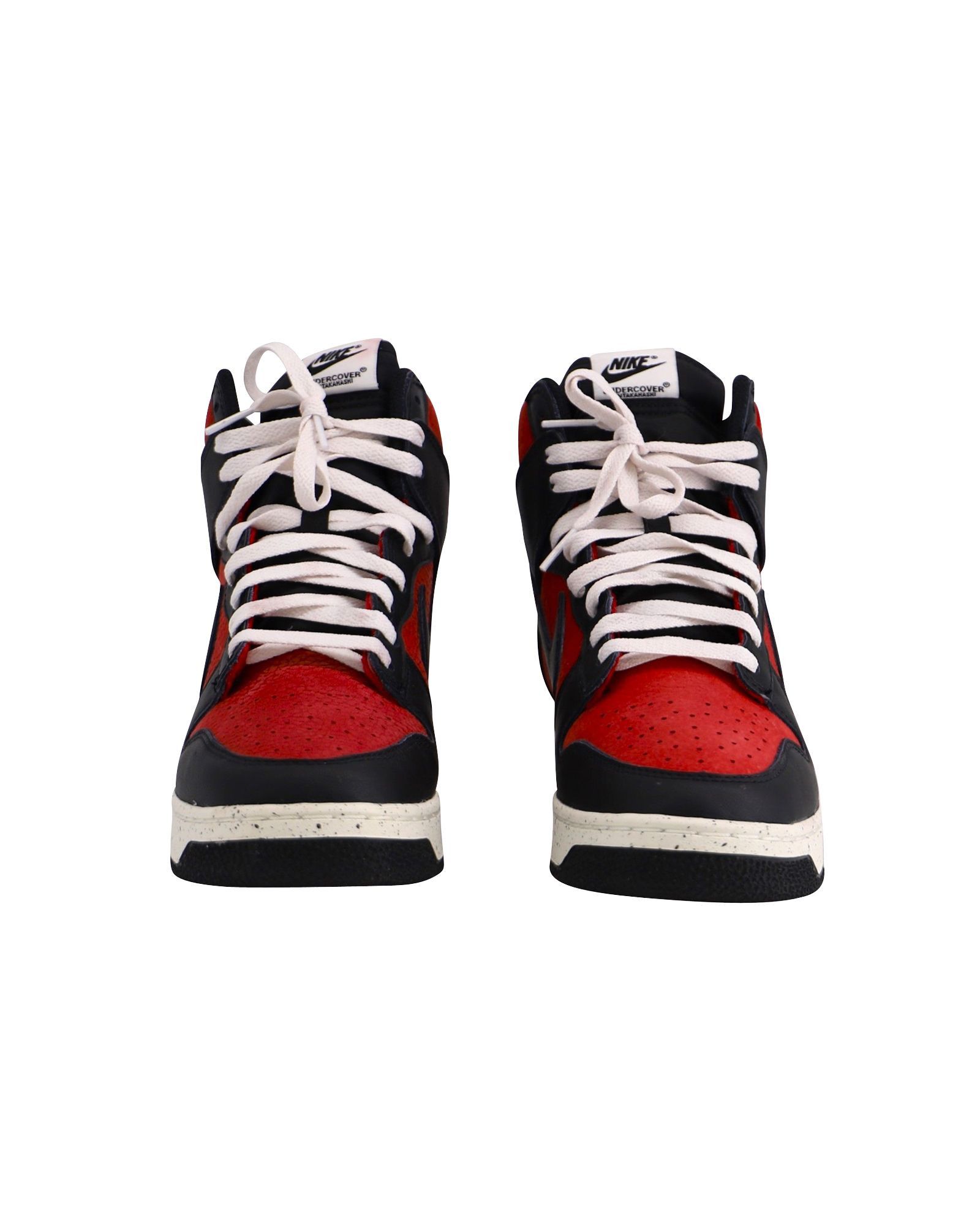 Nike Nike x Undercover Dunk High 1985 in Gym Red Leather Size US 7.5 / EU 40-41 - 3 Thumbnail