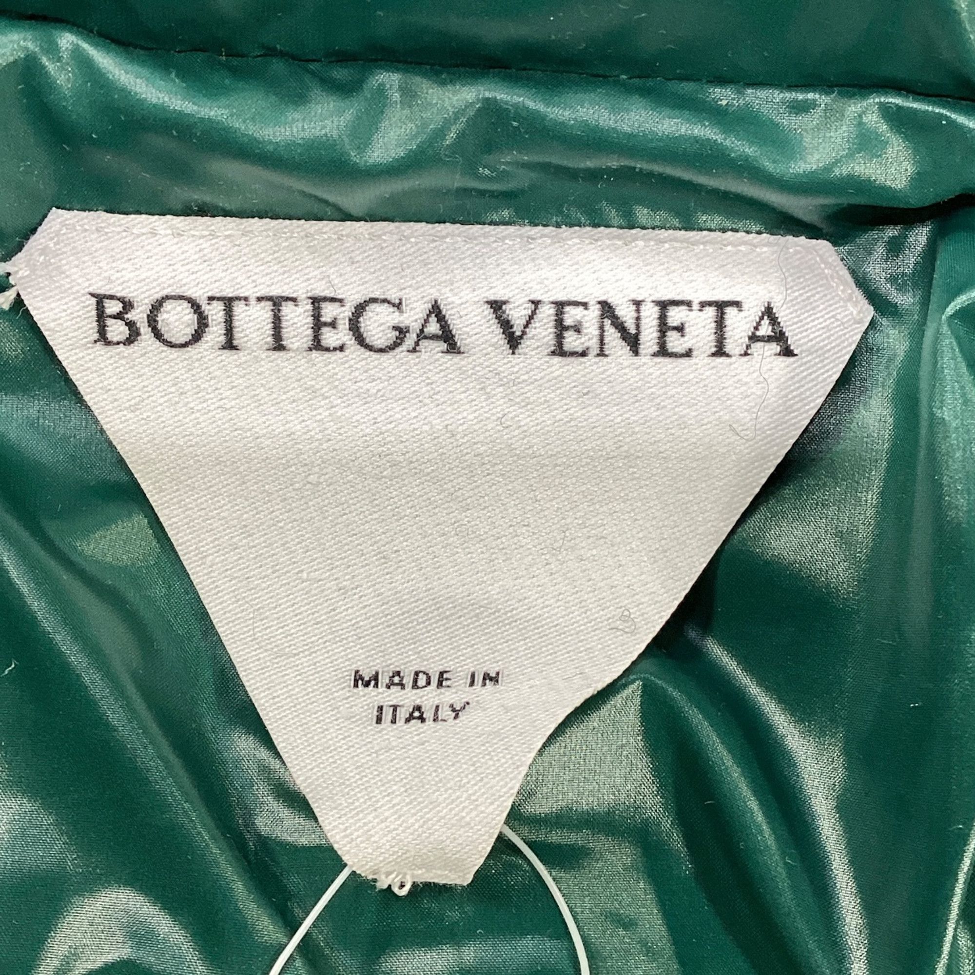 Bottega Veneta Bottega Veneta Puffer Coat in Green Polyamide Size US XS / EU 42 / 0 - 5 Thumbnail