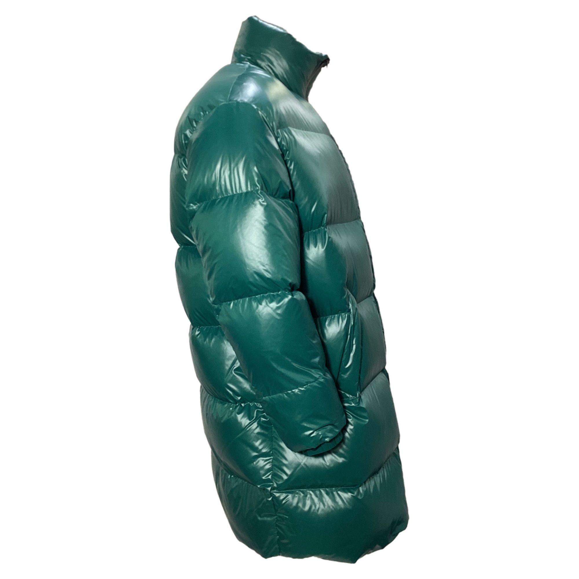 Bottega Veneta Bottega Veneta Puffer Coat in Green Polyamide Size US XS / EU 42 / 0 - 4 Thumbnail
