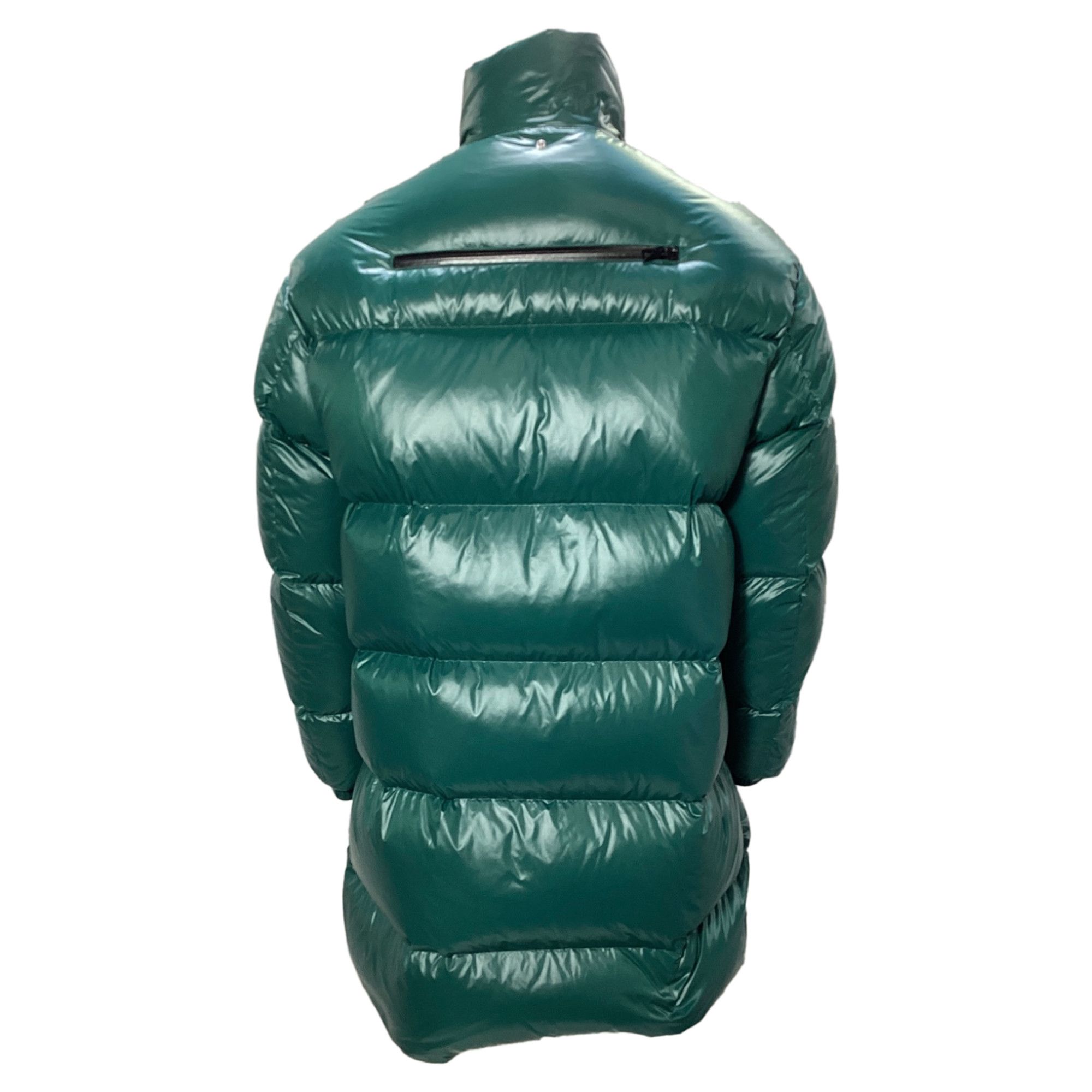 Bottega Veneta Bottega Veneta Puffer Coat in Green Polyamide Size US XS / EU 42 / 0 - 2 Thumbnail