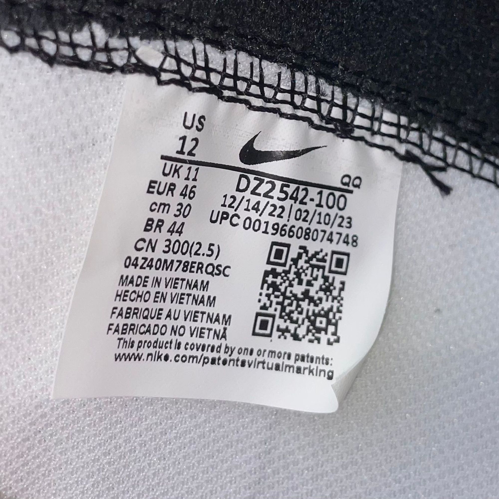 Nike Nike Blazer Mid 77 SE Split White Black Sneakers in Multicol Size US 12 / EU 45 - 3 Thumbnail