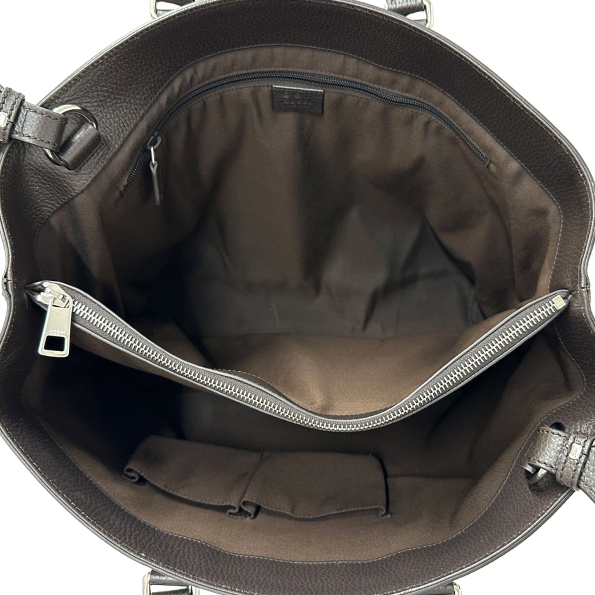 Gucci Gucci handbag for women and men, GG canvas, 2-way handbag/shoulder bag, brown/beige tote bag. Size ONE SIZE - 4 Thumbnail