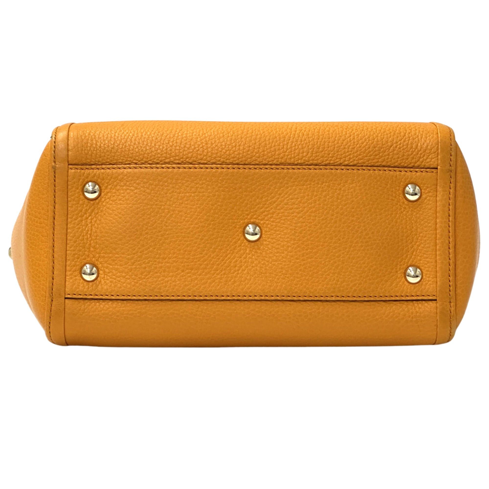 Gucci Gucci Soho handbag for women, 2-way leather handbag/shoulder bag, orange, 369176, tote bag/crossbody bag. Size ONE SIZE - 3 Thumbnail