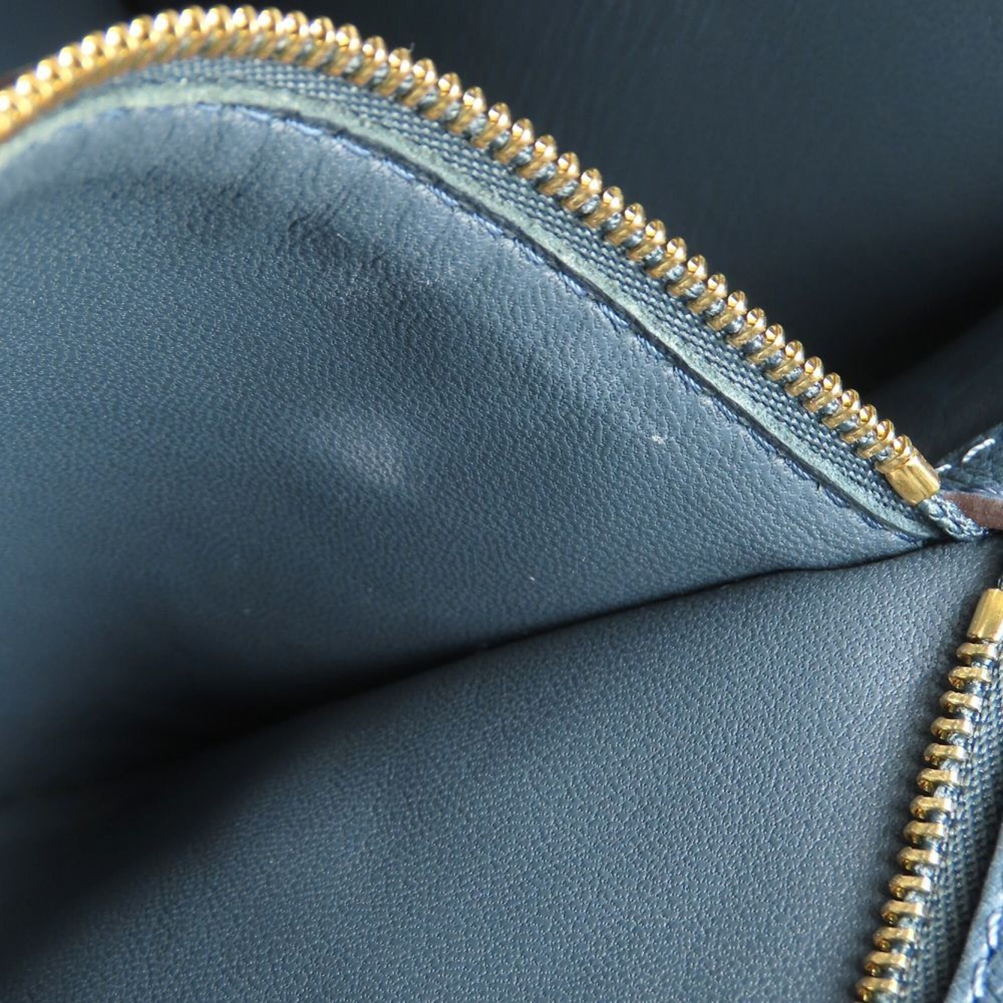 Louis Vuitton LOUIS VUITTON Steamer MM 2023SS M21249 2-Way Handbag Blue Denim Grain Leather Women's 353219 Size ONE SIZE - 15 Thumbnail