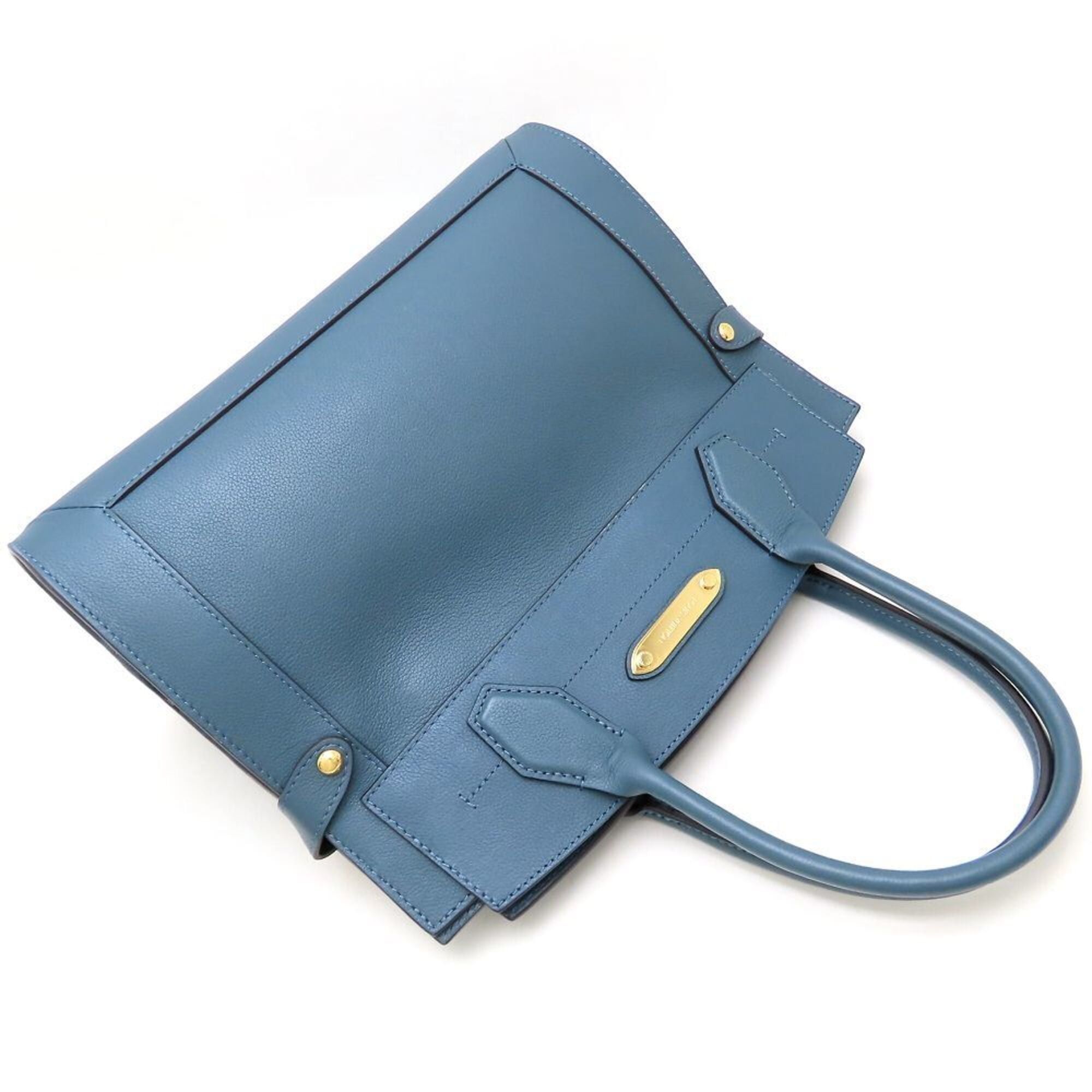 Louis Vuitton LOUIS VUITTON Steamer MM 2023SS M21249 2-Way Handbag Blue Denim Grain Leather Women's 353219 Size ONE SIZE - 5 Thumbnail