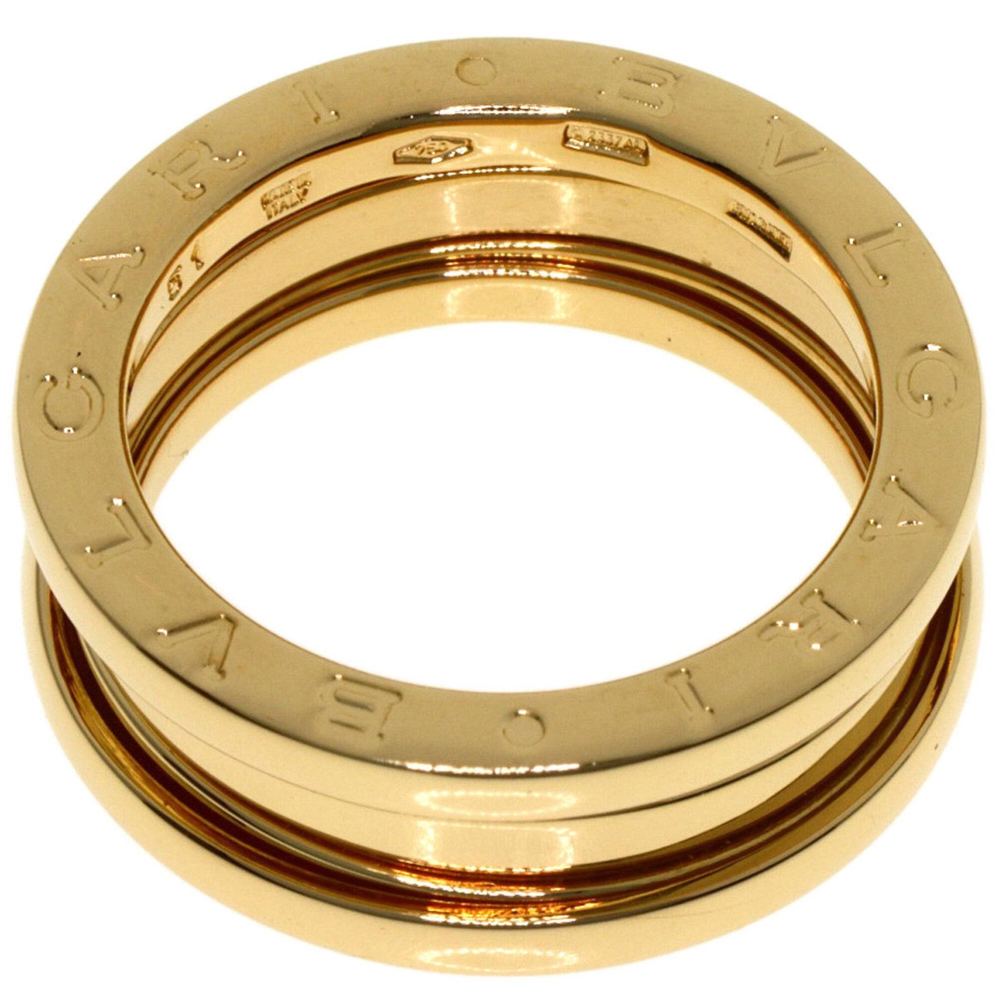 Bvlgari BVLGARI B-zero1 2-band ring #51, 18K yellow gold, women's. Size ONE SIZE - 4 Thumbnail