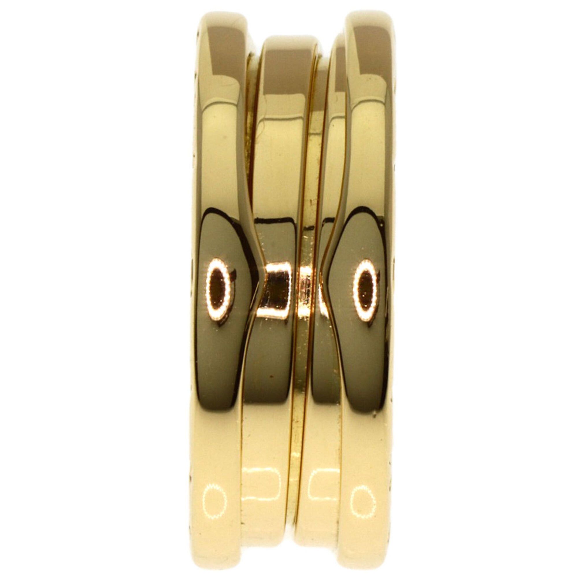 Bvlgari BVLGARI B-zero1 2-band ring #51, 18K yellow gold, women's. Size ONE SIZE - 3 Thumbnail