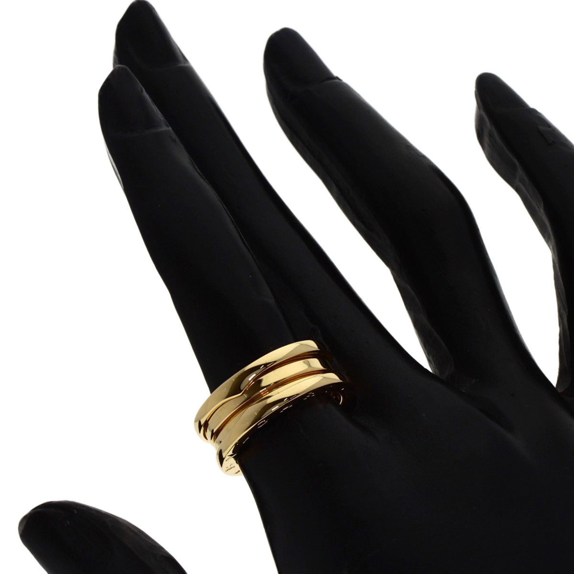 Bvlgari BVLGARI B-zero1 2-band ring #51, 18K yellow gold, women's. Size ONE SIZE - 5 Thumbnail