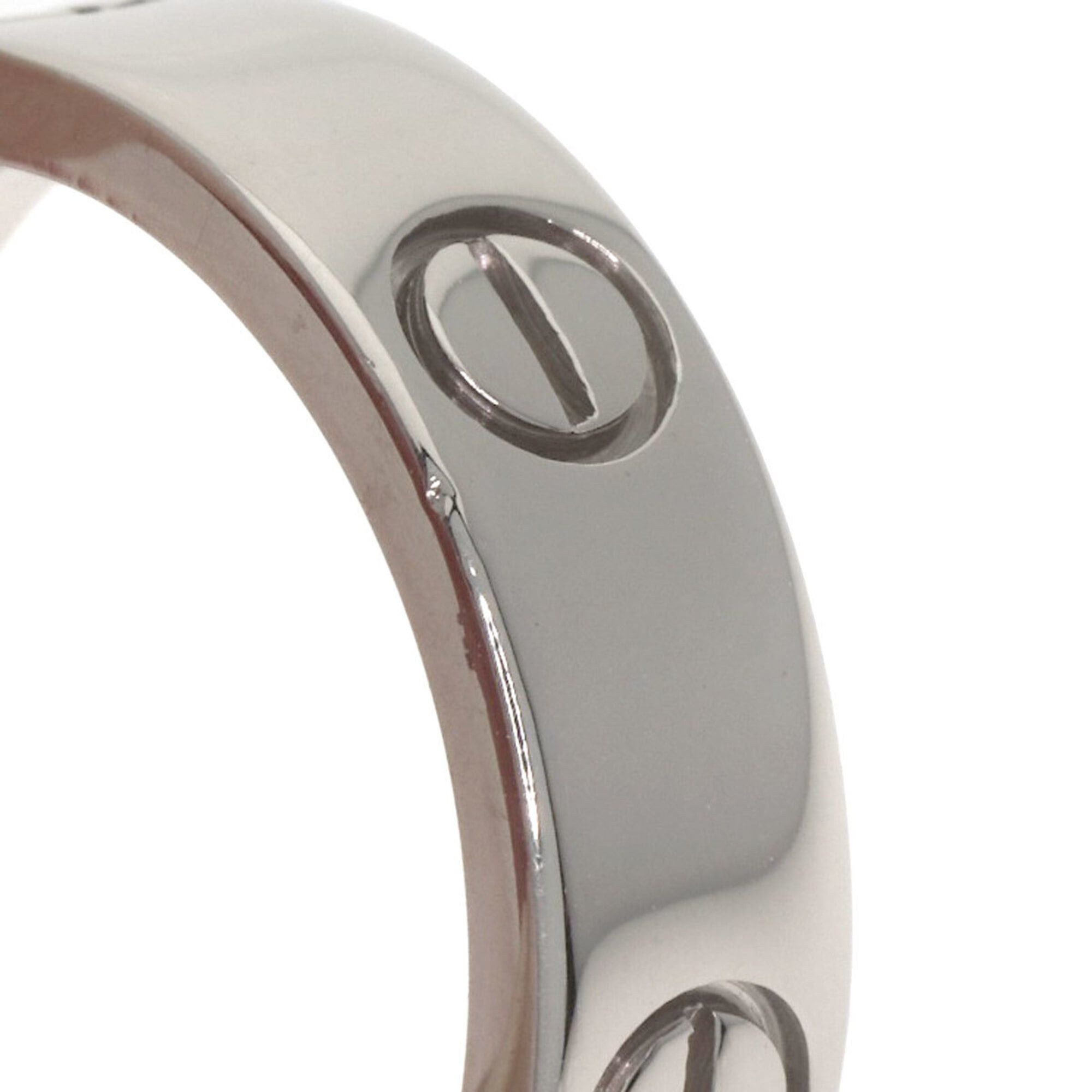 Cartier Cartier Love Ring #56, 18K White Gold, Women's Ring, CARTIER Size ONE SIZE - 8 Thumbnail