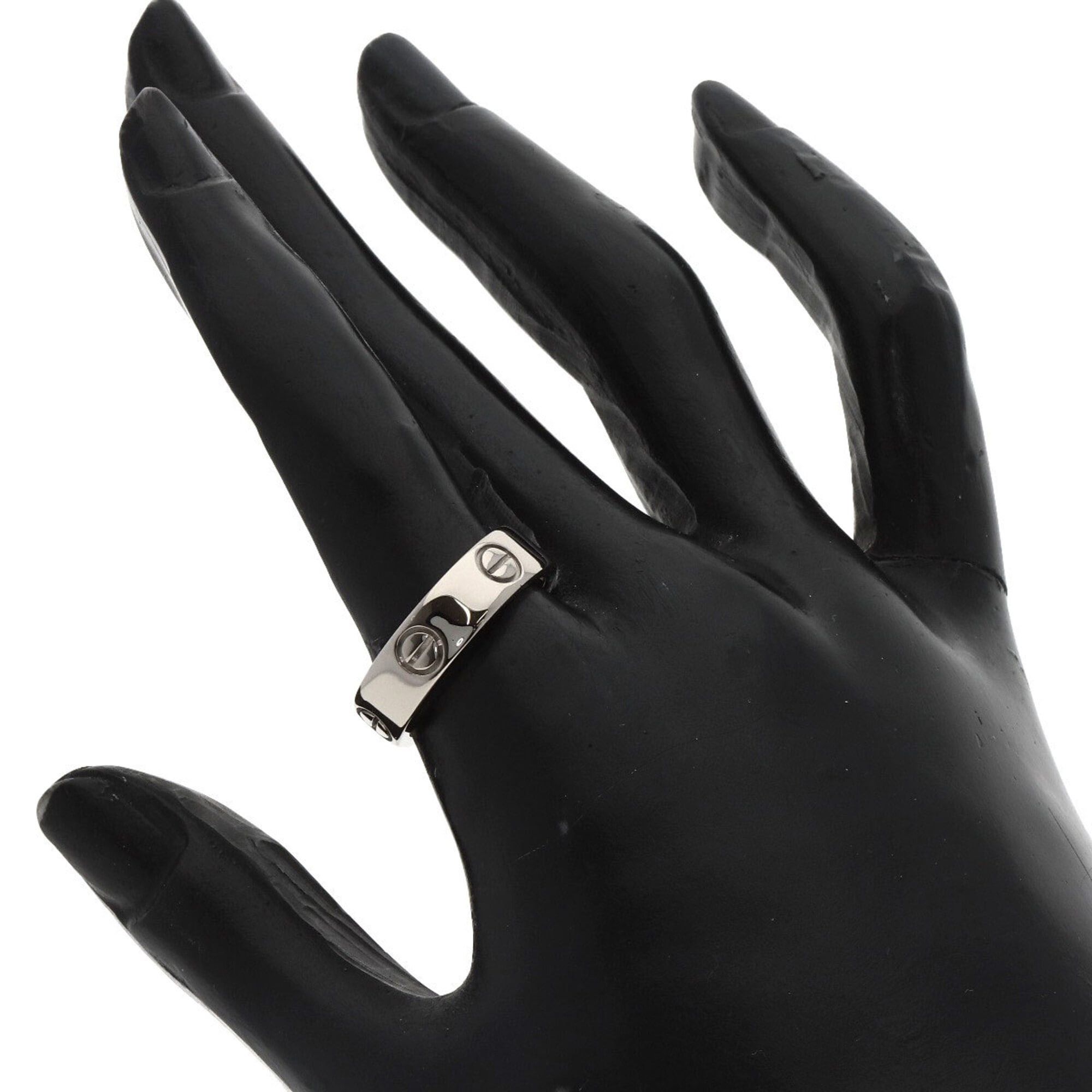 Cartier Cartier Love Ring #56, 18K White Gold, Women's Ring, CARTIER Size ONE SIZE - 6 Thumbnail