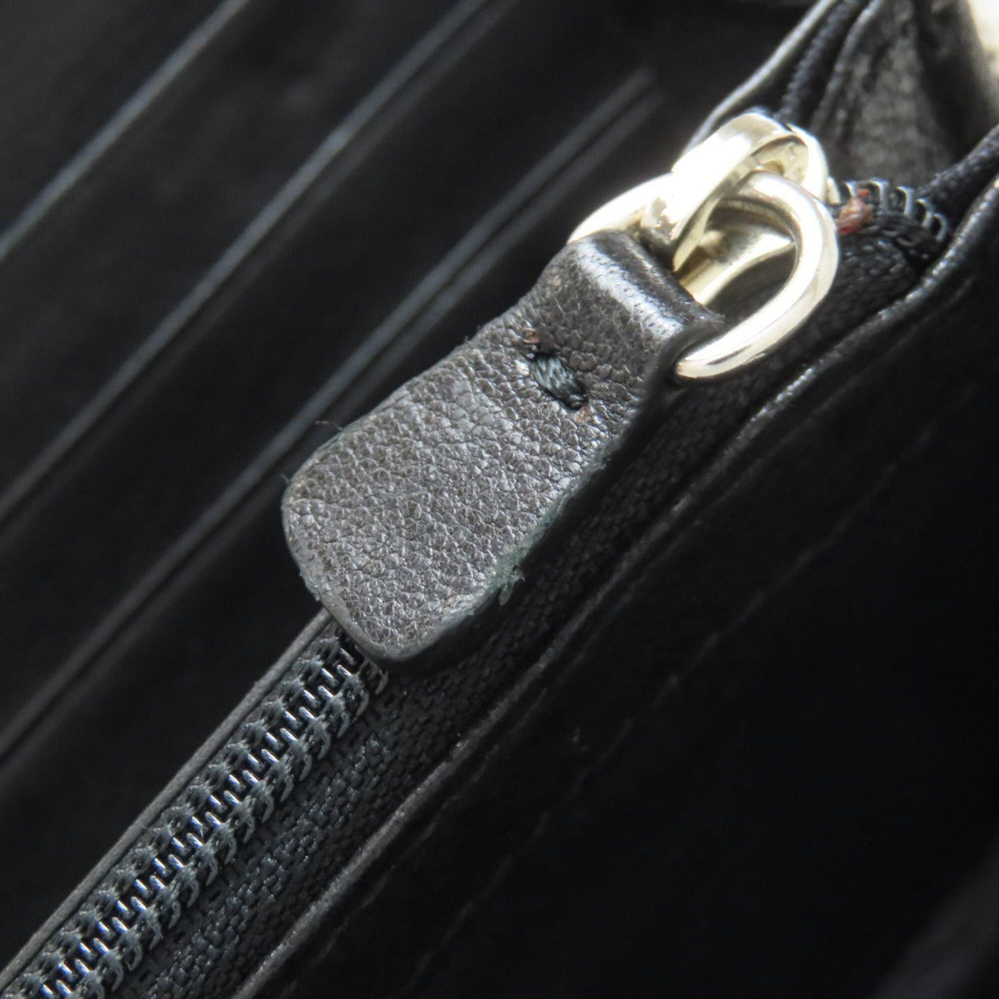 Jimmy Choo Jimmy Choo Star Motif Round Zip Long Wallet Leather Women's Size ONE SIZE - 10 Thumbnail