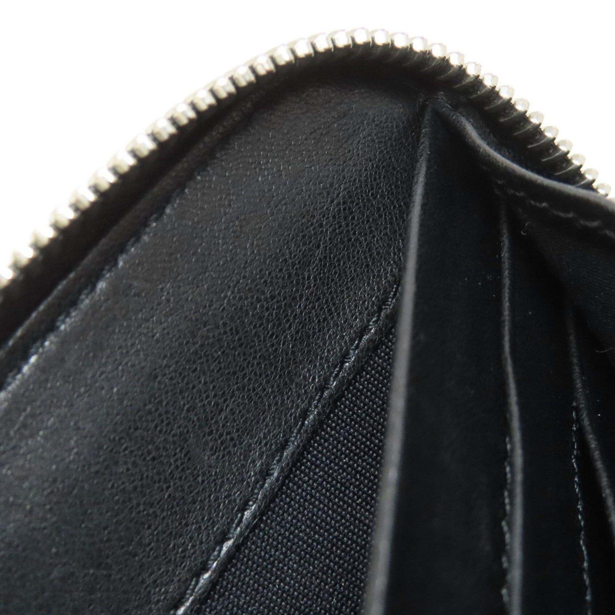 Jimmy Choo Jimmy Choo Star Motif Round Zip Long Wallet Leather Women's Size ONE SIZE - 8 Thumbnail