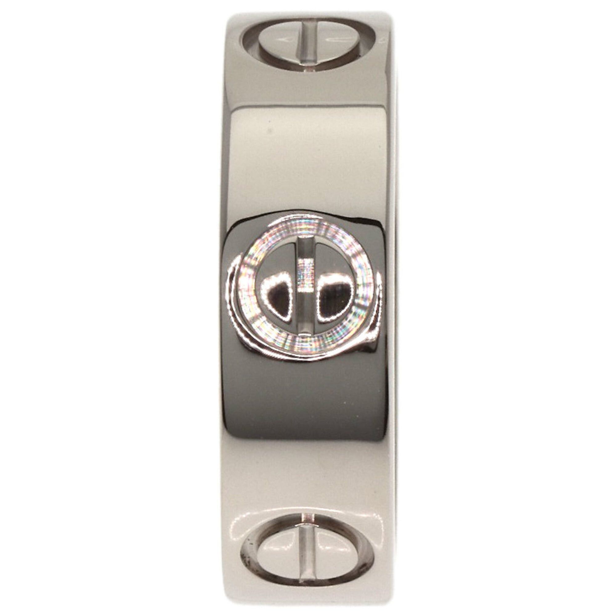 Cartier Cartier Love Ring #50, 18K White Gold, Women's Ring, CARTIER Size ONE SIZE - 3 Thumbnail