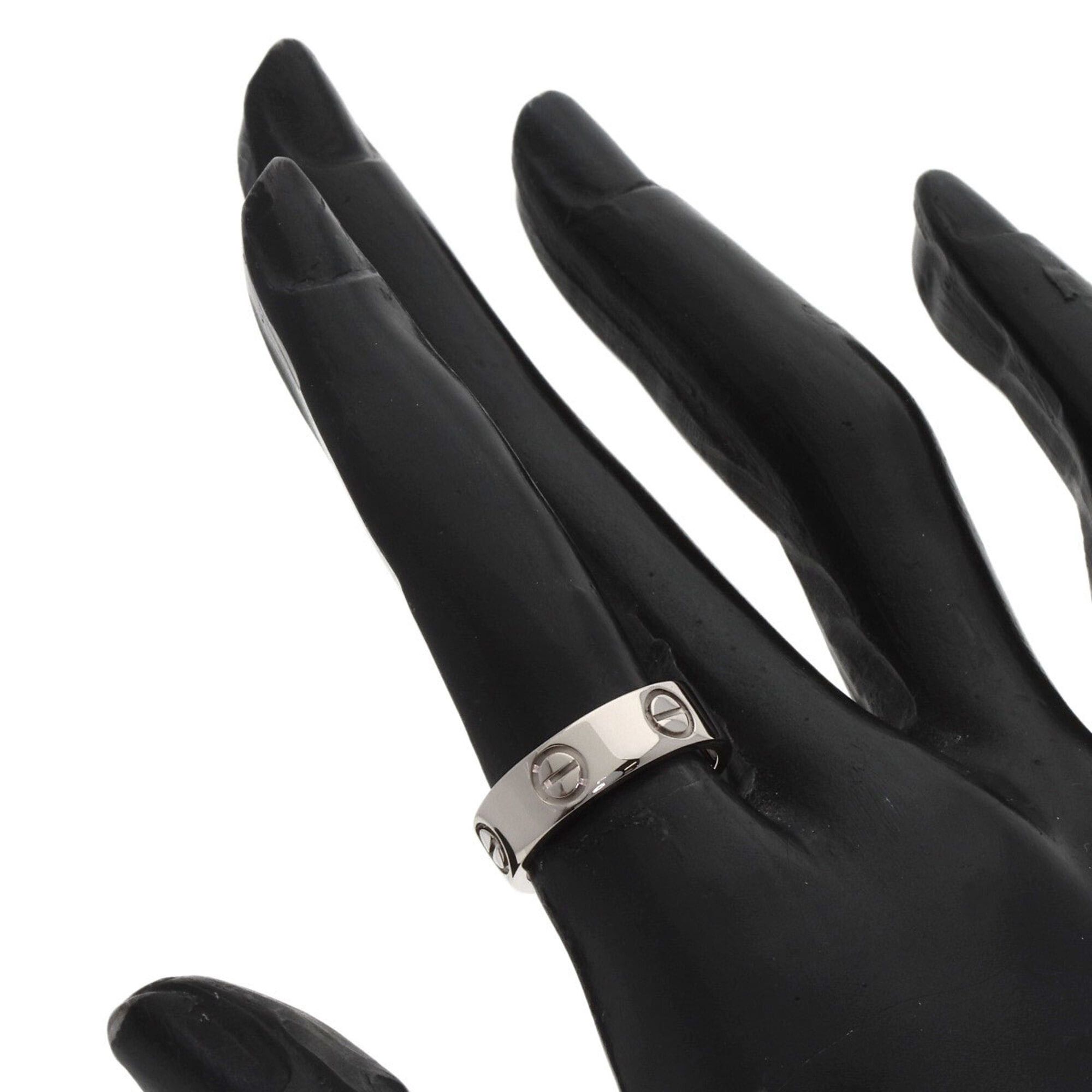 Cartier Cartier Love Ring #50, 18K White Gold, Women's Ring, CARTIER Size ONE SIZE - 5 Thumbnail
