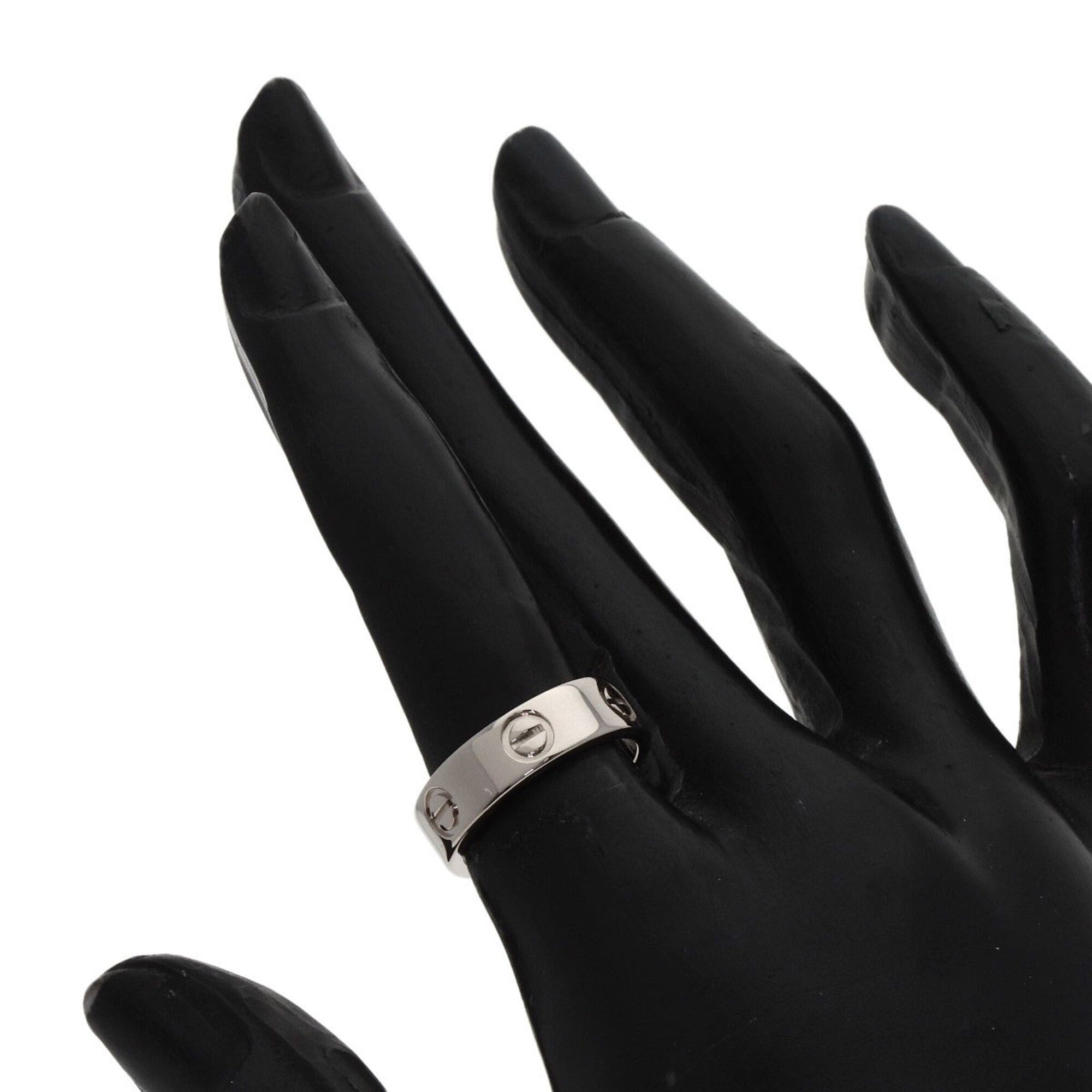 Cartier Cartier Love Ring #50, 18K White Gold, Women's Ring, CARTIER Size ONE SIZE - 6 Thumbnail
