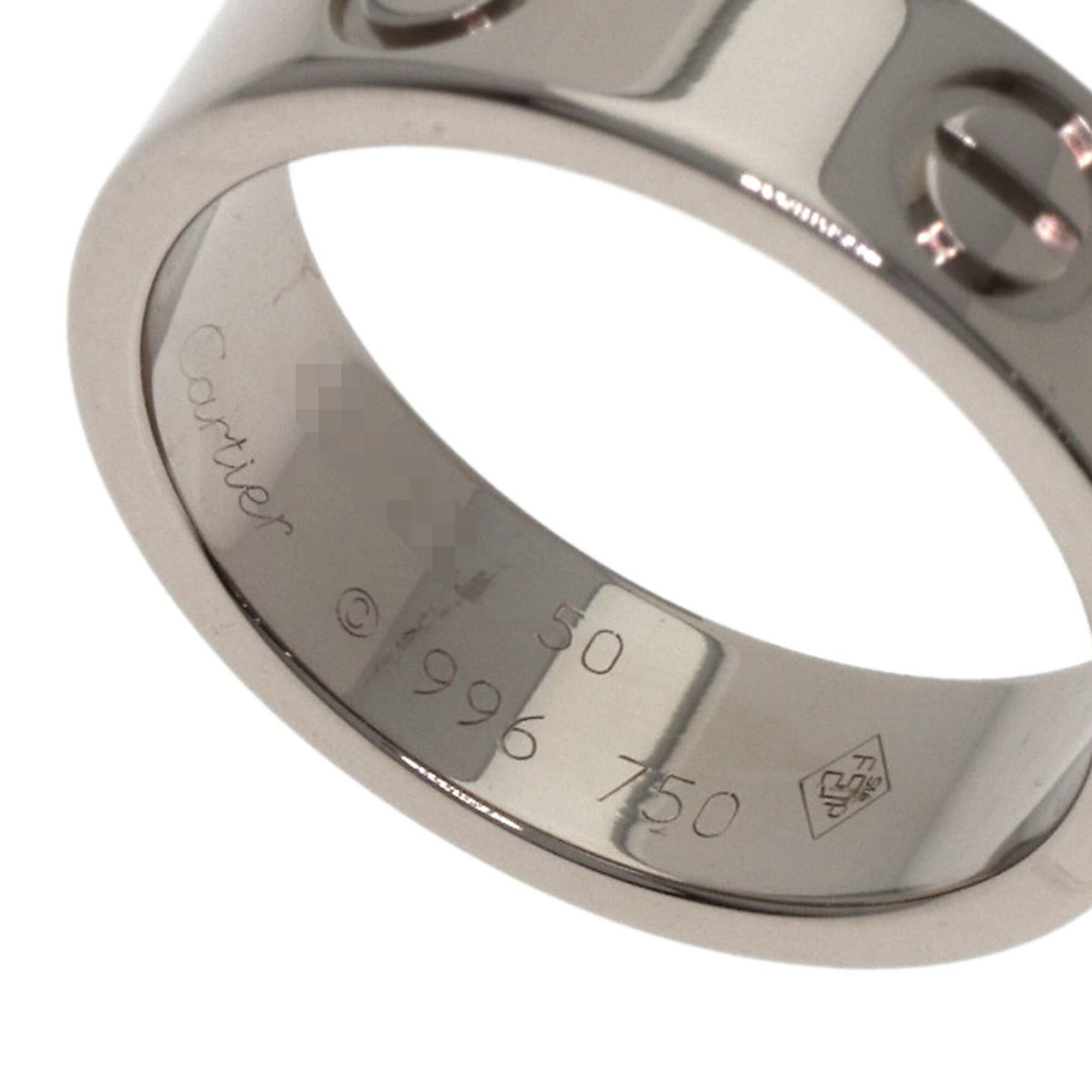 Cartier Cartier Love Ring #50, 18K White Gold, Women's Ring, CARTIER Size ONE SIZE - 5 Thumbnail