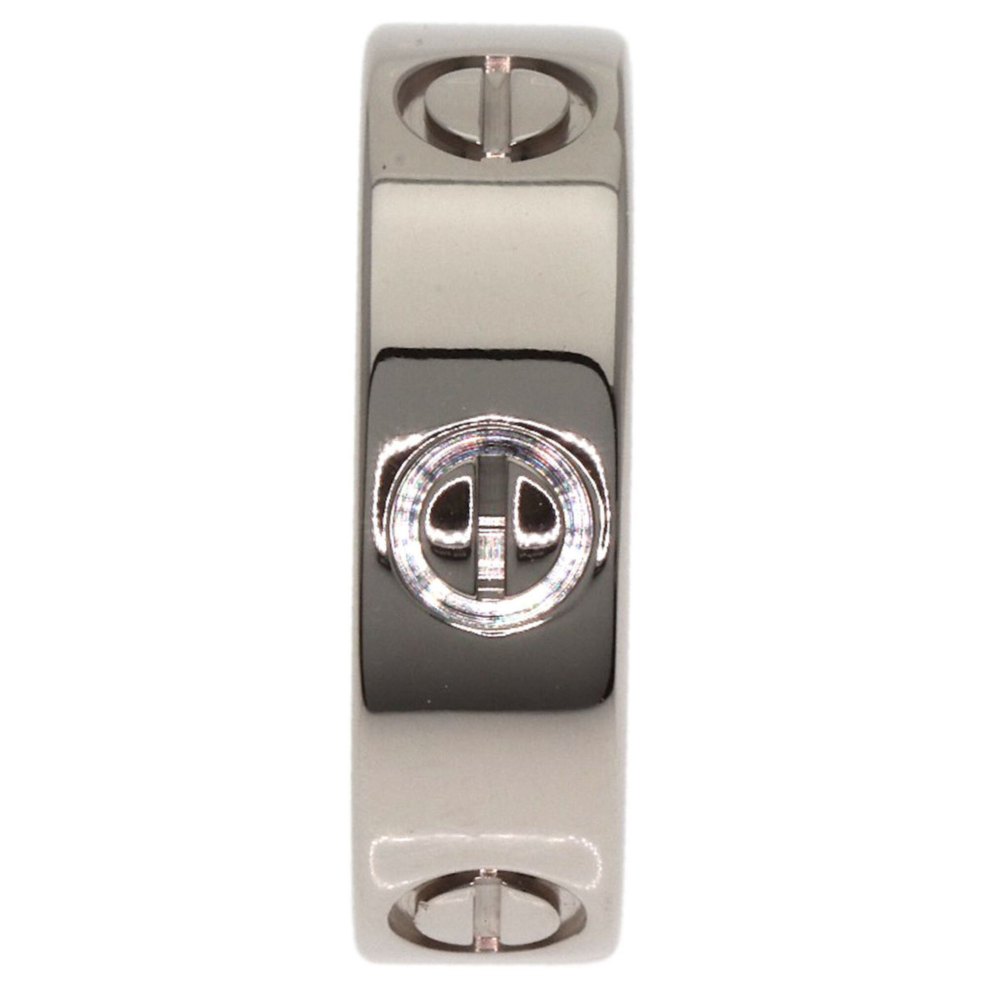 Cartier Cartier Love Ring #50, 18K White Gold, Women's Ring, CARTIER Size ONE SIZE - 3 Thumbnail