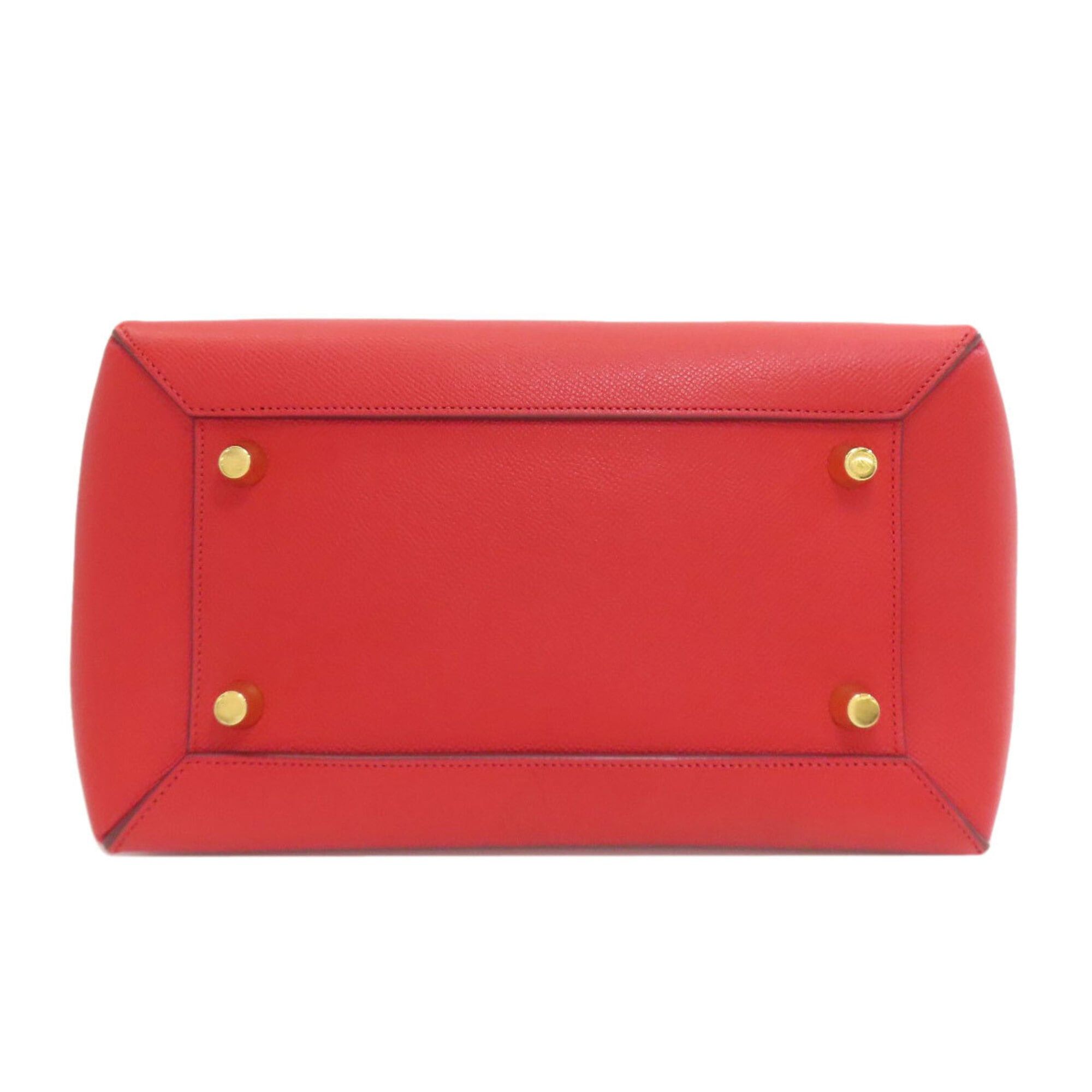 Celine Celine Belt Bag 2-Way Handbag Calfskin Women's CELINE Size ONE SIZE - 4 Thumbnail