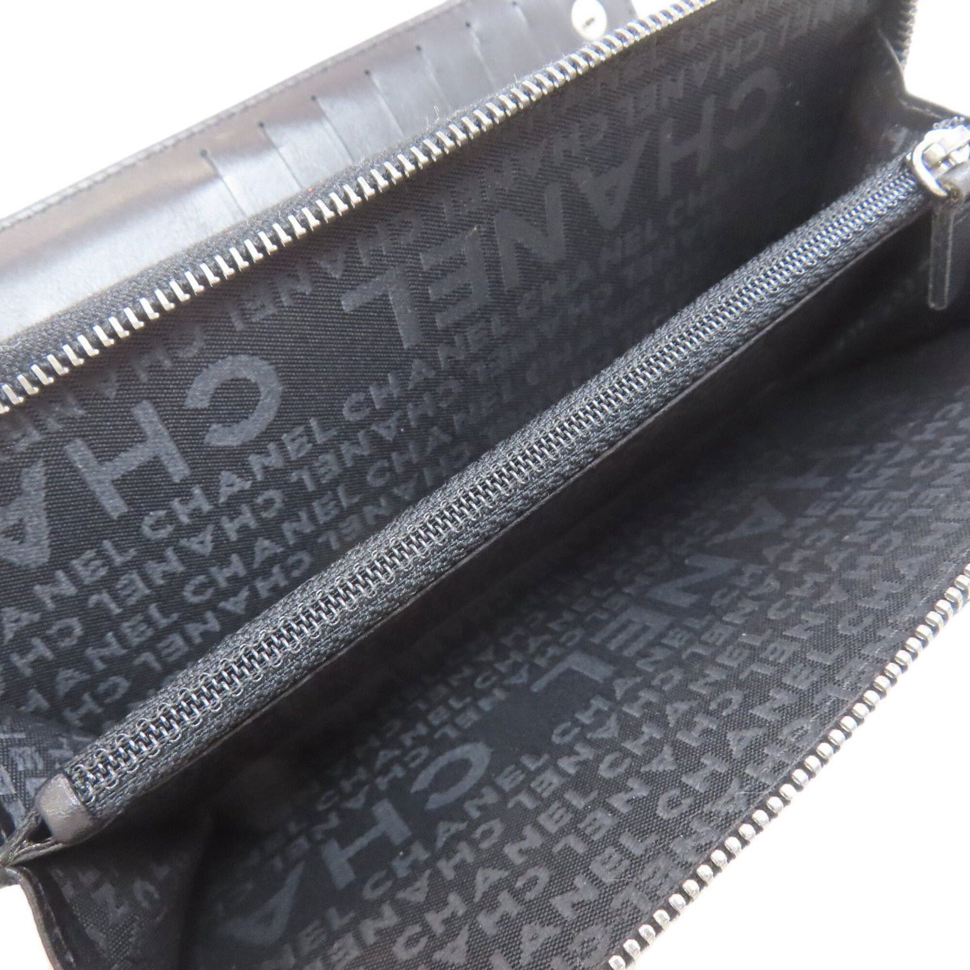 Chanel Chanel Matelassé Long Wallet with Silver Hardware, Calfskin, Women's CHANEL Size ONE SIZE - 5 Thumbnail