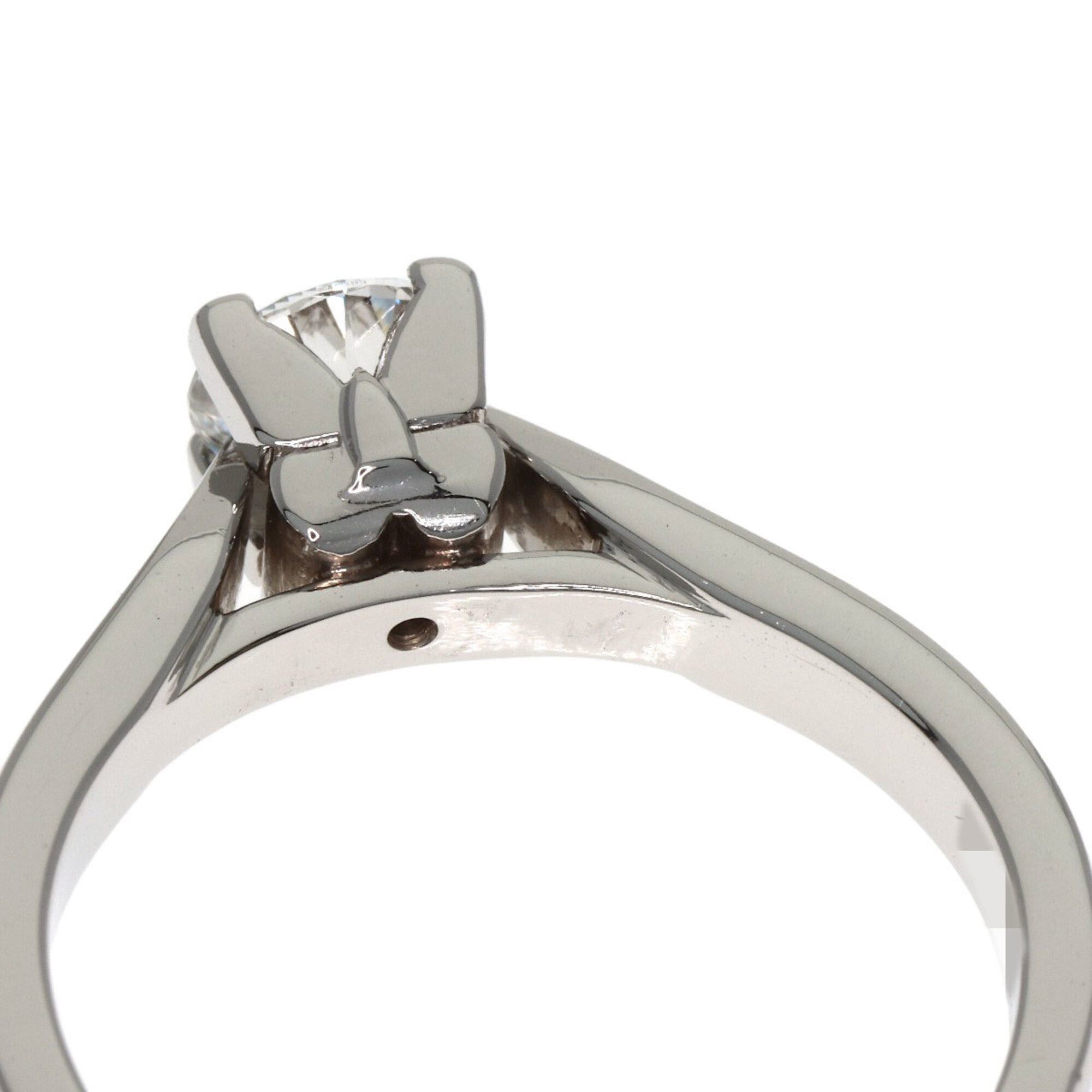 Van Cleef & Arpels Van Cleef & Arpels Papillon Diamond Ring, Size 49, VVS2 Clarity, Platinum PT950, Women's. Size ONE SIZE - 9 Thumbnail