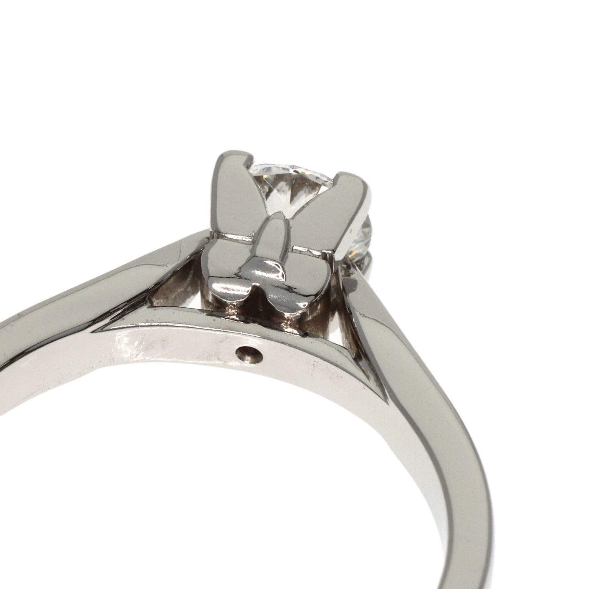 Van Cleef & Arpels Van Cleef & Arpels Papillon Diamond Ring, Size 49, VVS2 Clarity, Platinum PT950, Women's. Size ONE SIZE - 8 Thumbnail