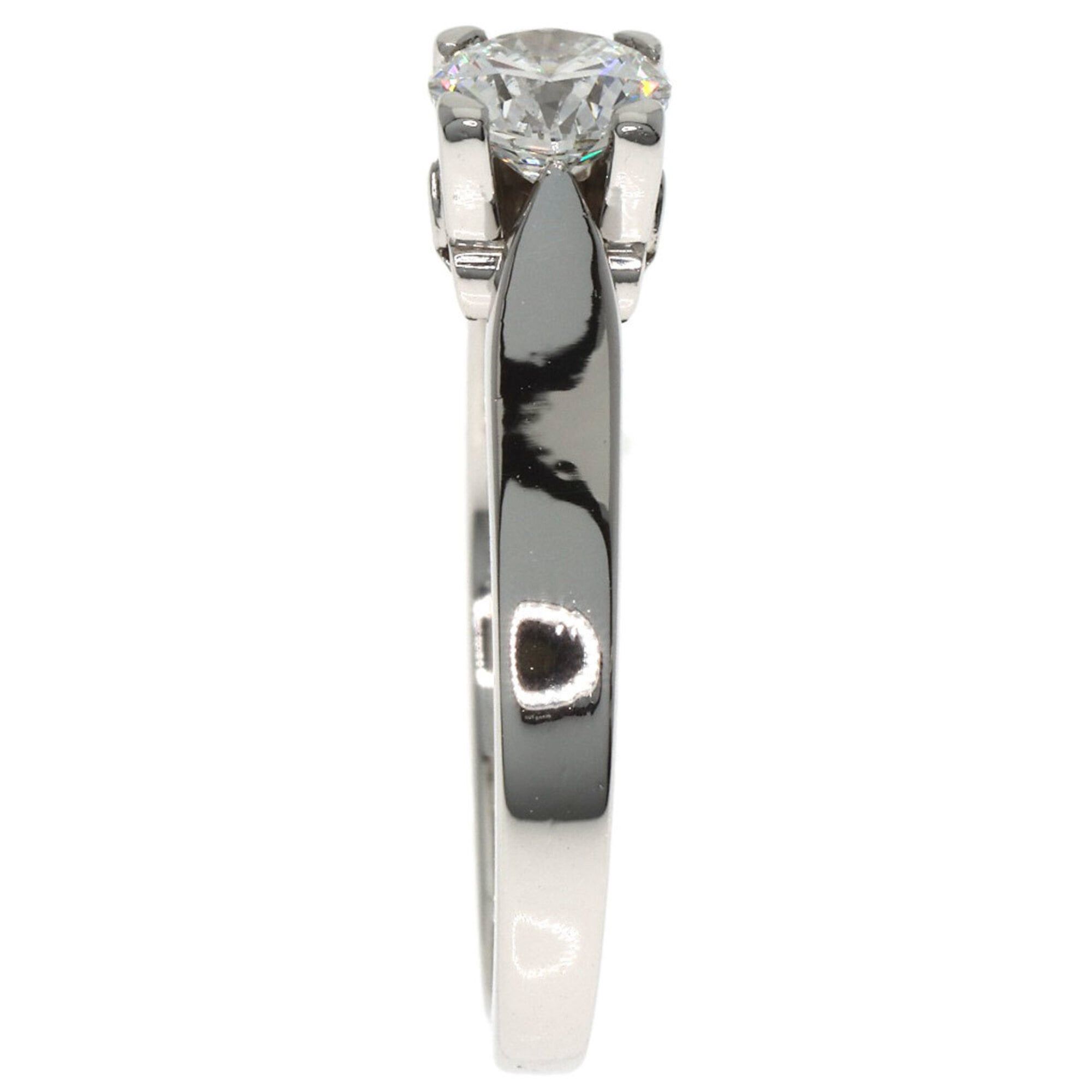 Van Cleef & Arpels Van Cleef & Arpels Papillon Diamond Ring, Size 49, VVS2 Clarity, Platinum PT950, Women's. Size ONE SIZE - 3 Thumbnail